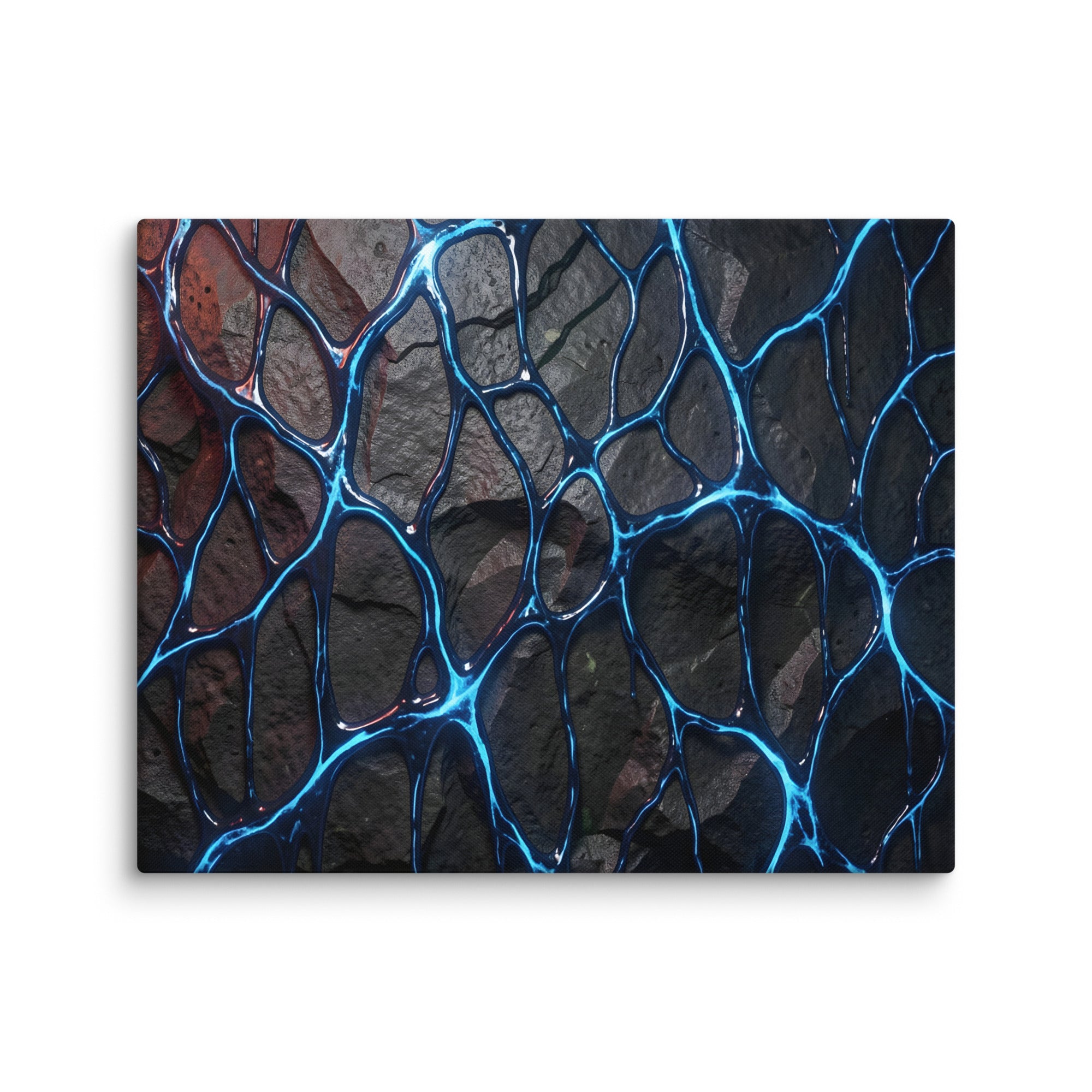 Magmatic canvas print, wall display view in 20 x 28 inch large size
