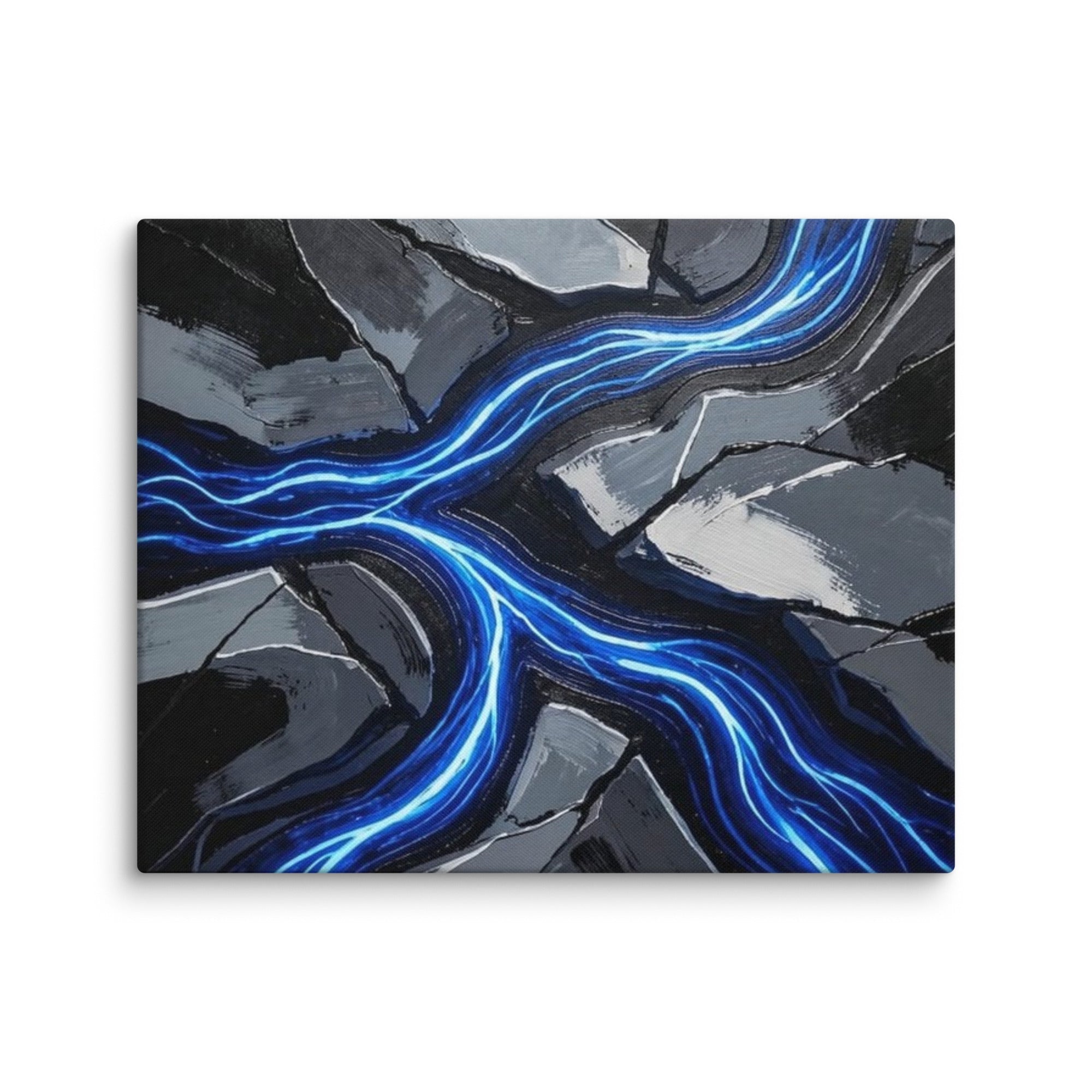 Viscous canvas print shown in wall display view in 20 x 40 inch statement piece