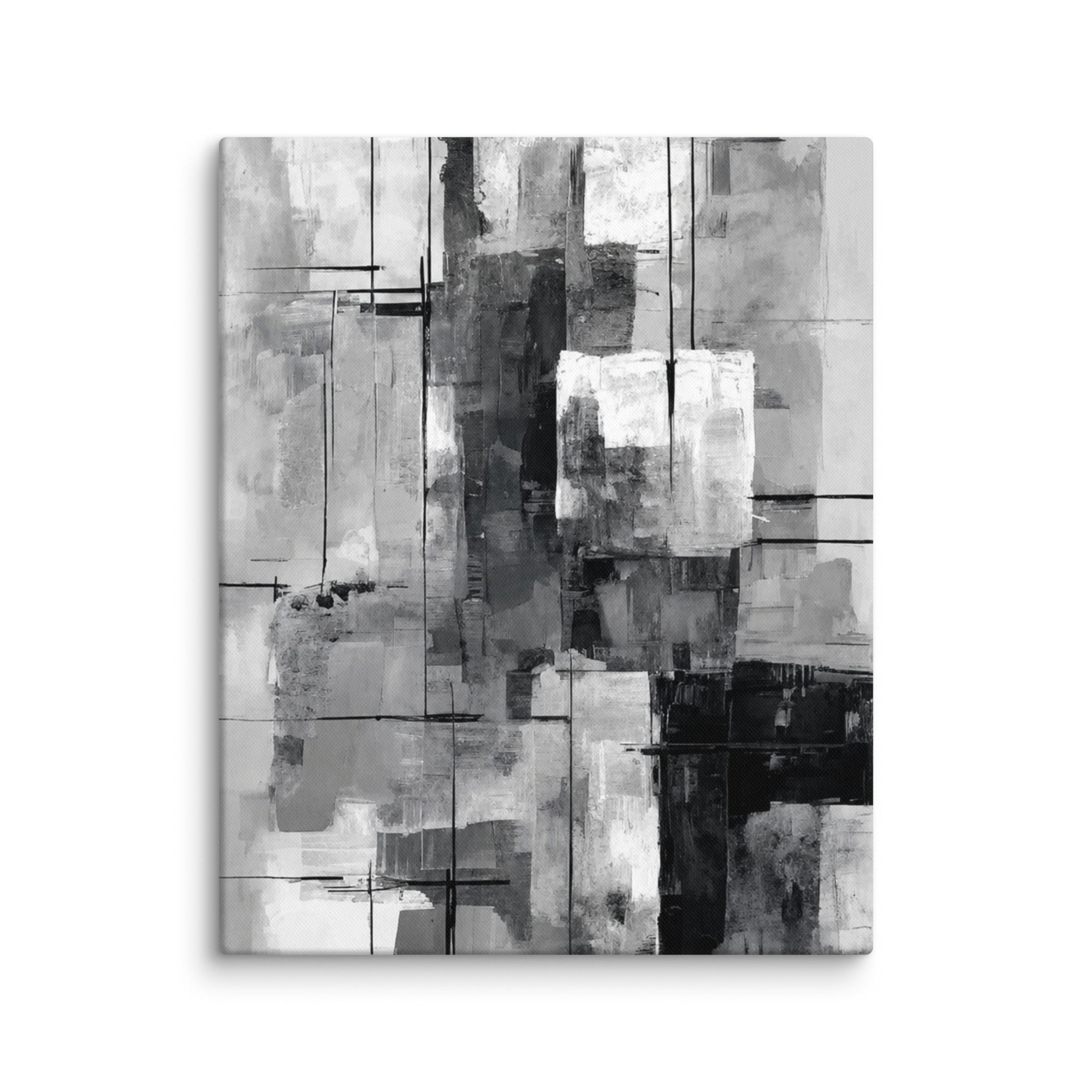 Align canvas print shown in wall display view in 18 x 24 inch large size