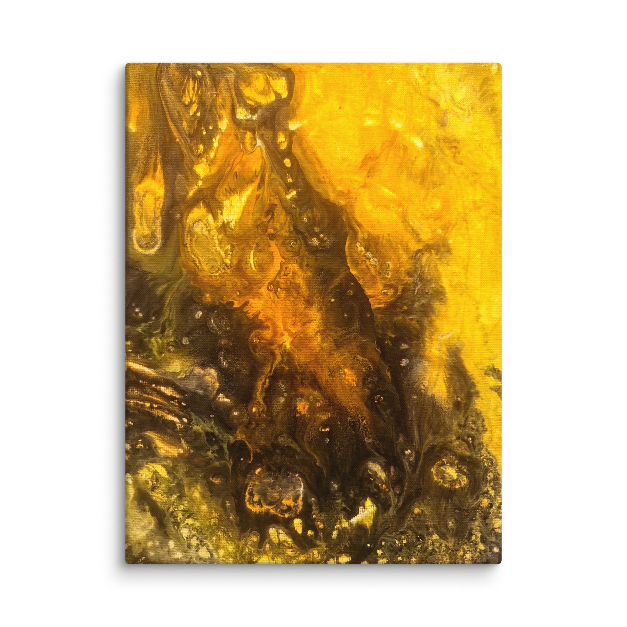 Flame canvas print product image in 20 x 30 inch large size