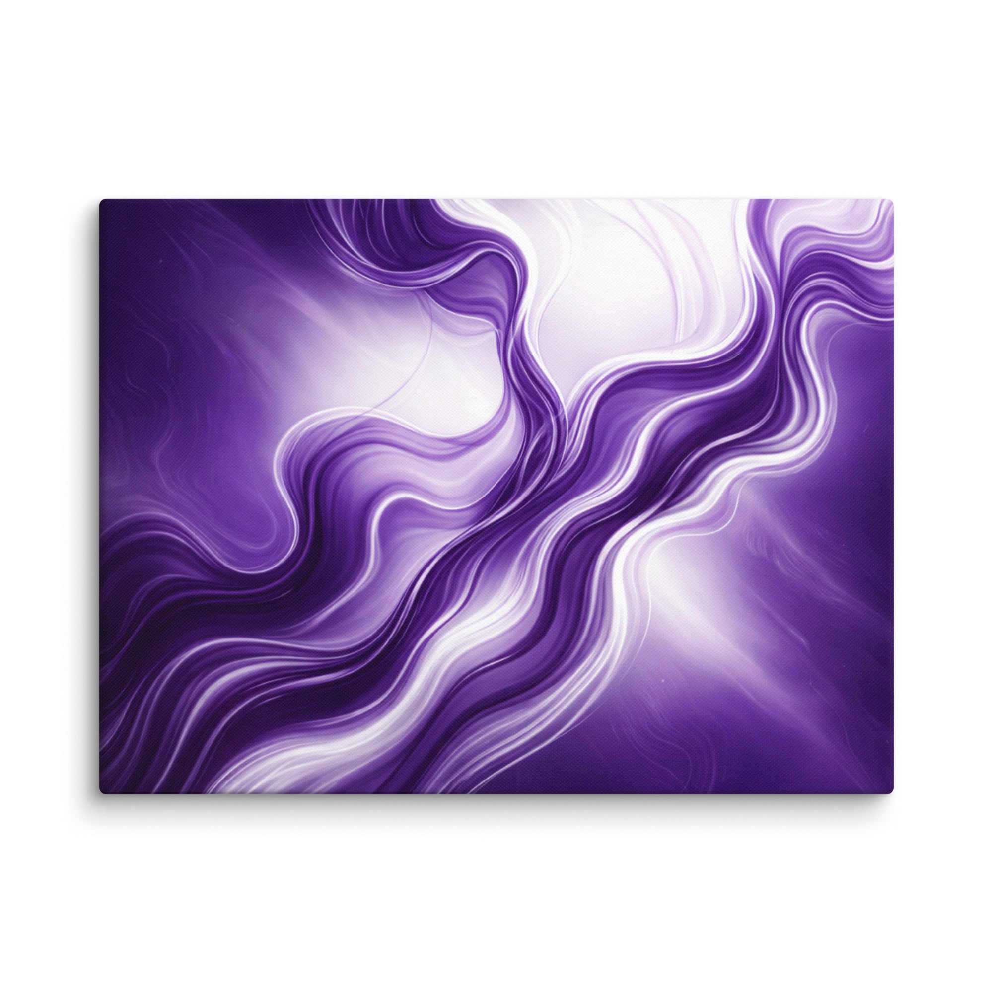Silk wall art product image as a canvas print in 18 x 26 inch large size