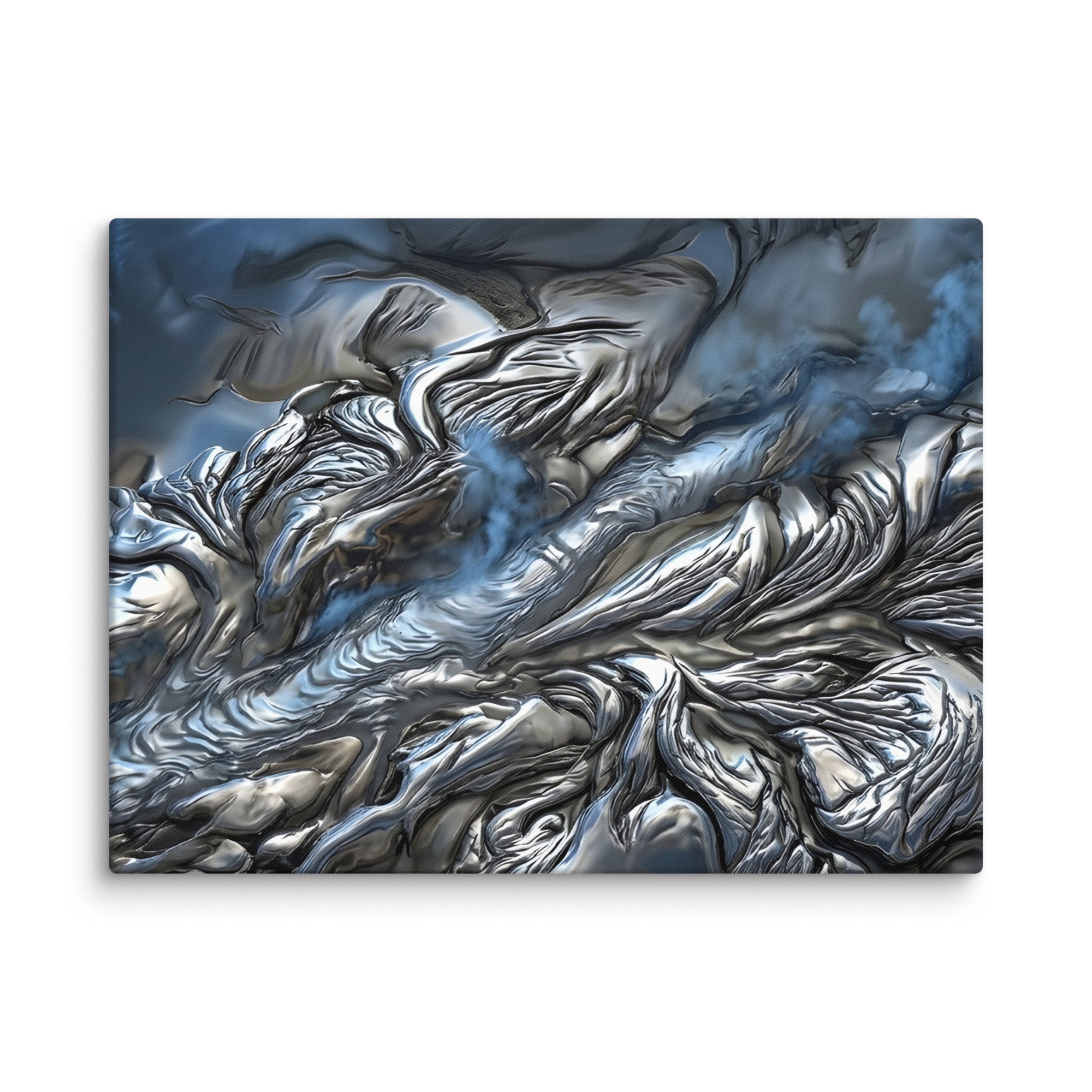 Andesite canvas print shown in wall display view in 18 x 24 inch large size
