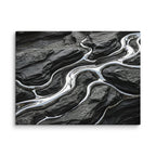 Basalt canvas print with product details shown in 20 x 24 inch large size