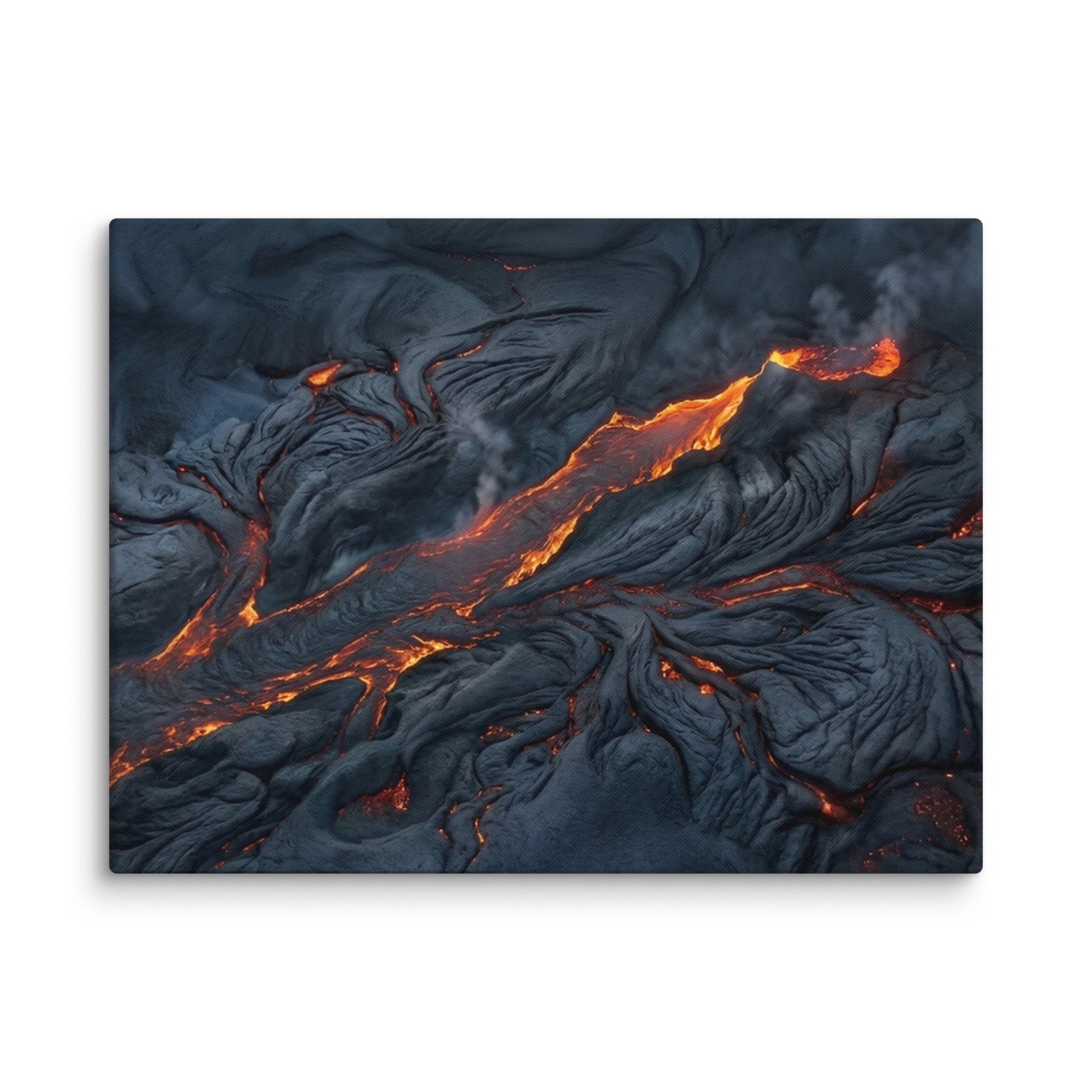Molten canvas print, wall display view in 26 x 40 inch statement piece