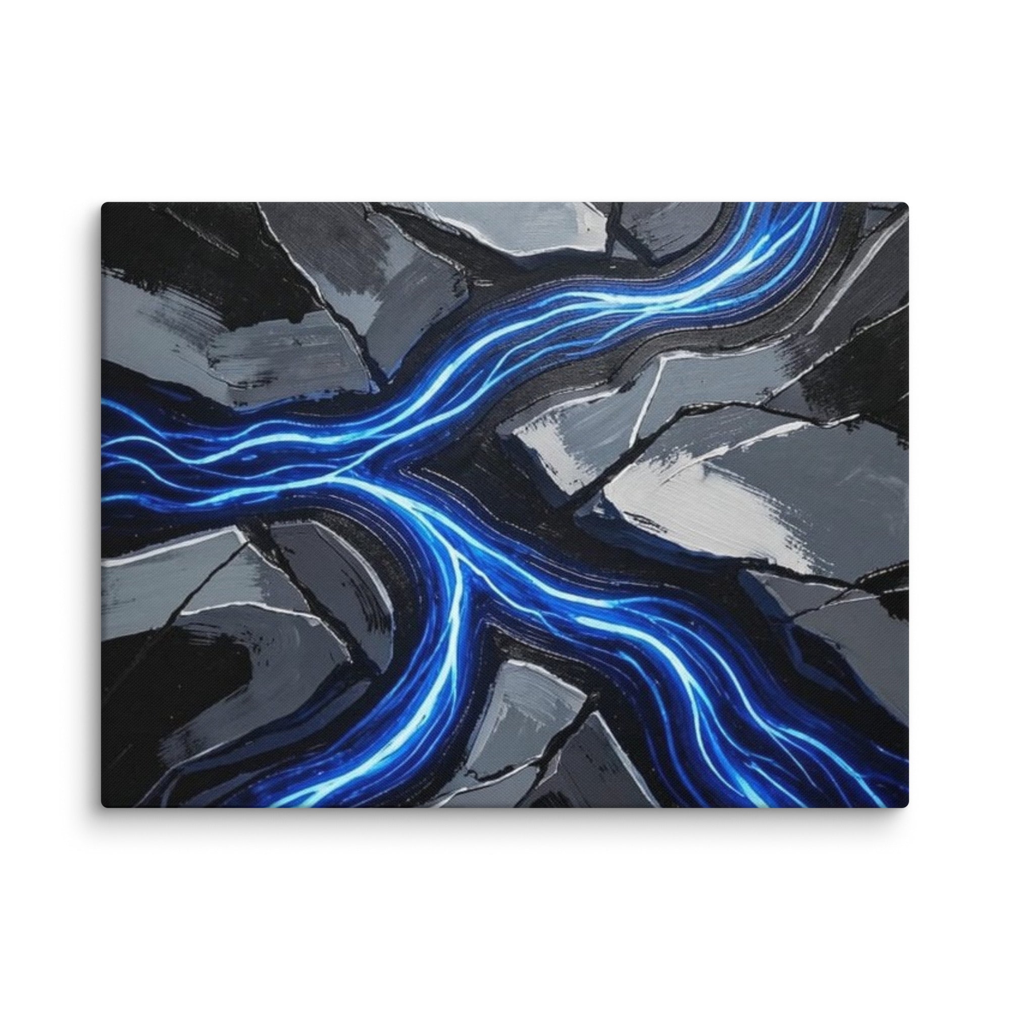 Viscous wall art product image as a canvas print in 20 x 60 inch statement piece