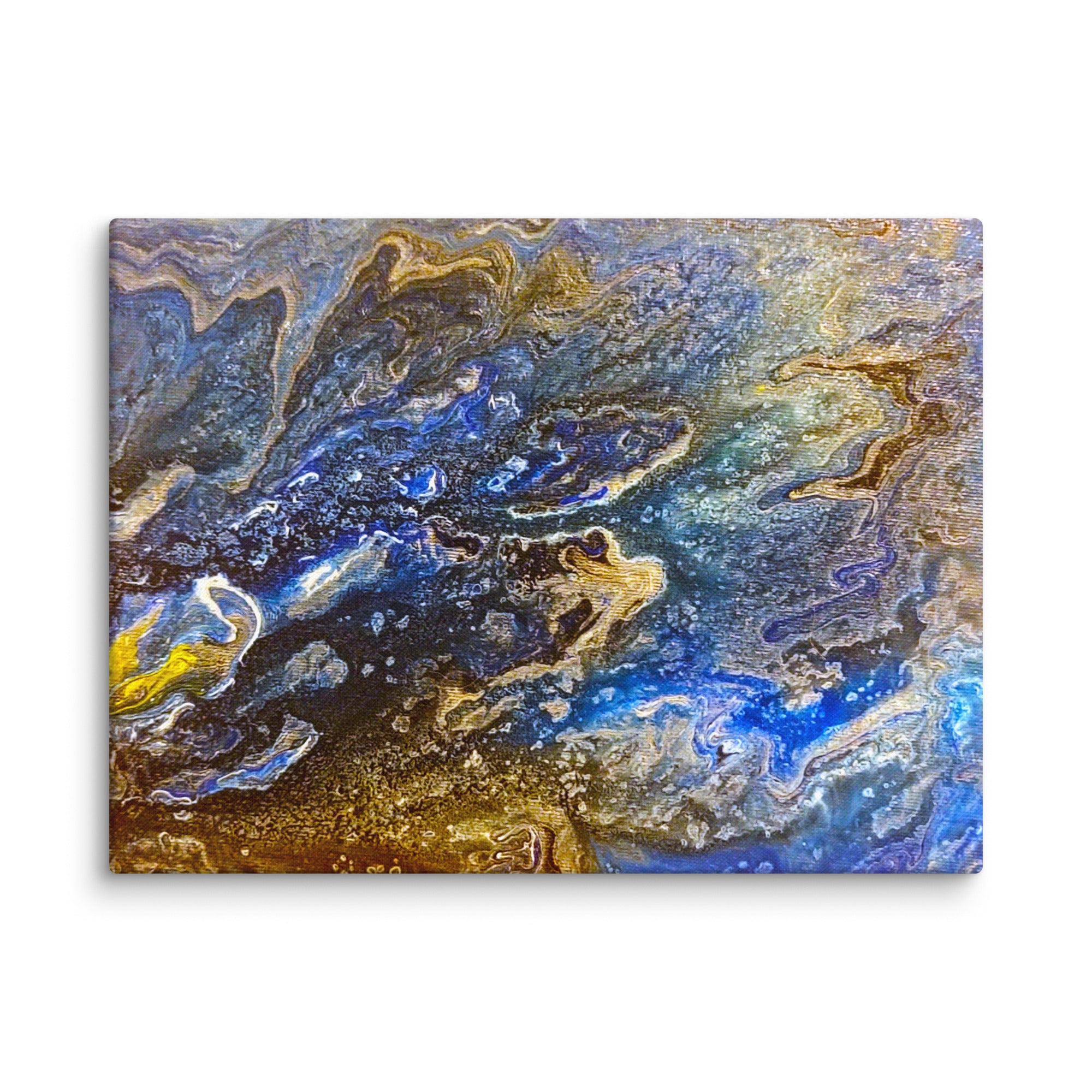 Distant Life canvas print shown in wall display view in 18 x 24 inch large size