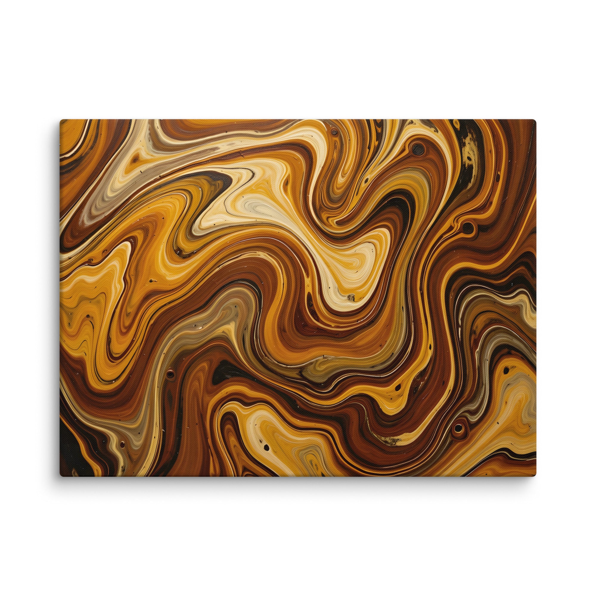 Molten Earth wall art product image as a canvas print in 18 x 26 inch large size