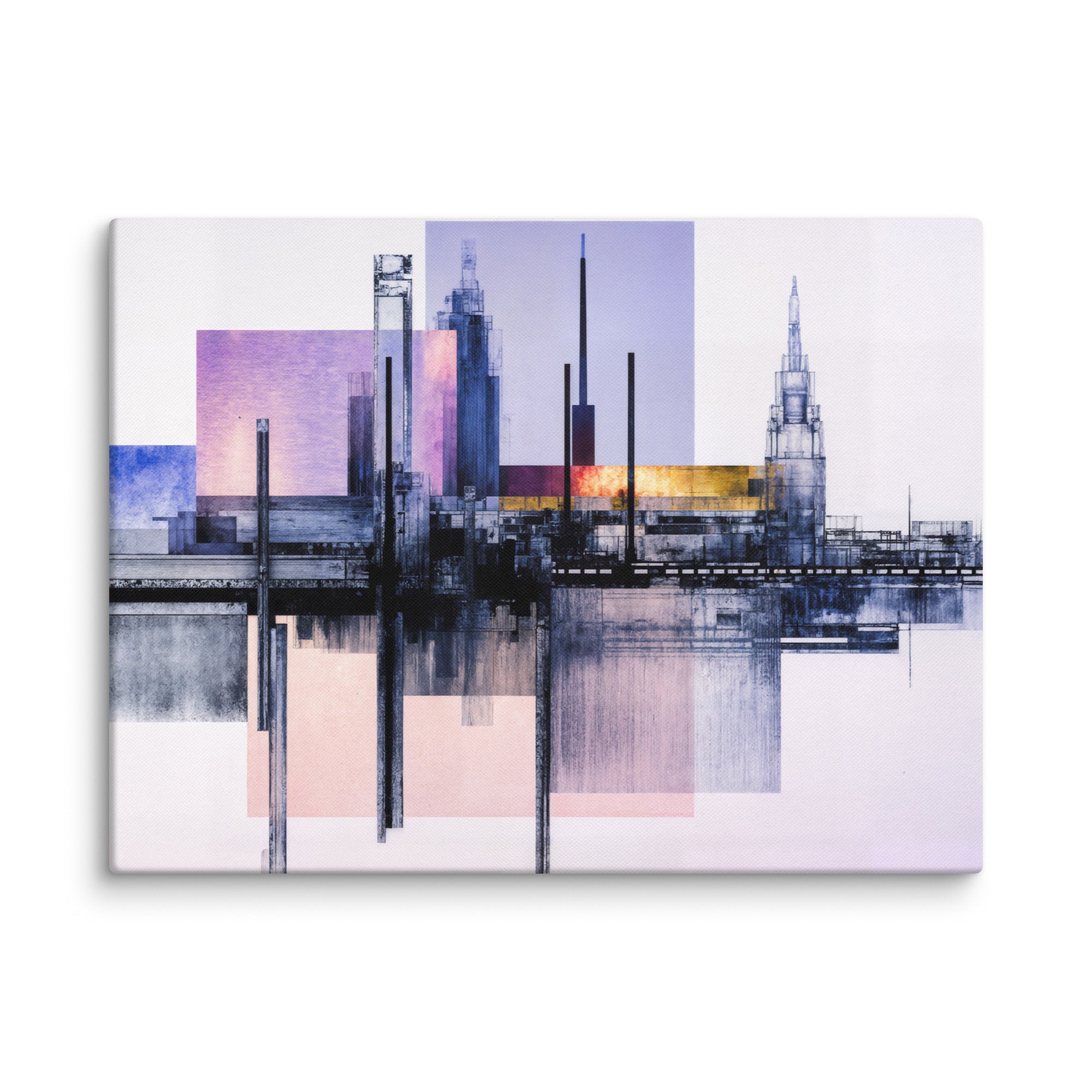 Escapes canvas print shown in wall display view in 18 x 24 inch large size