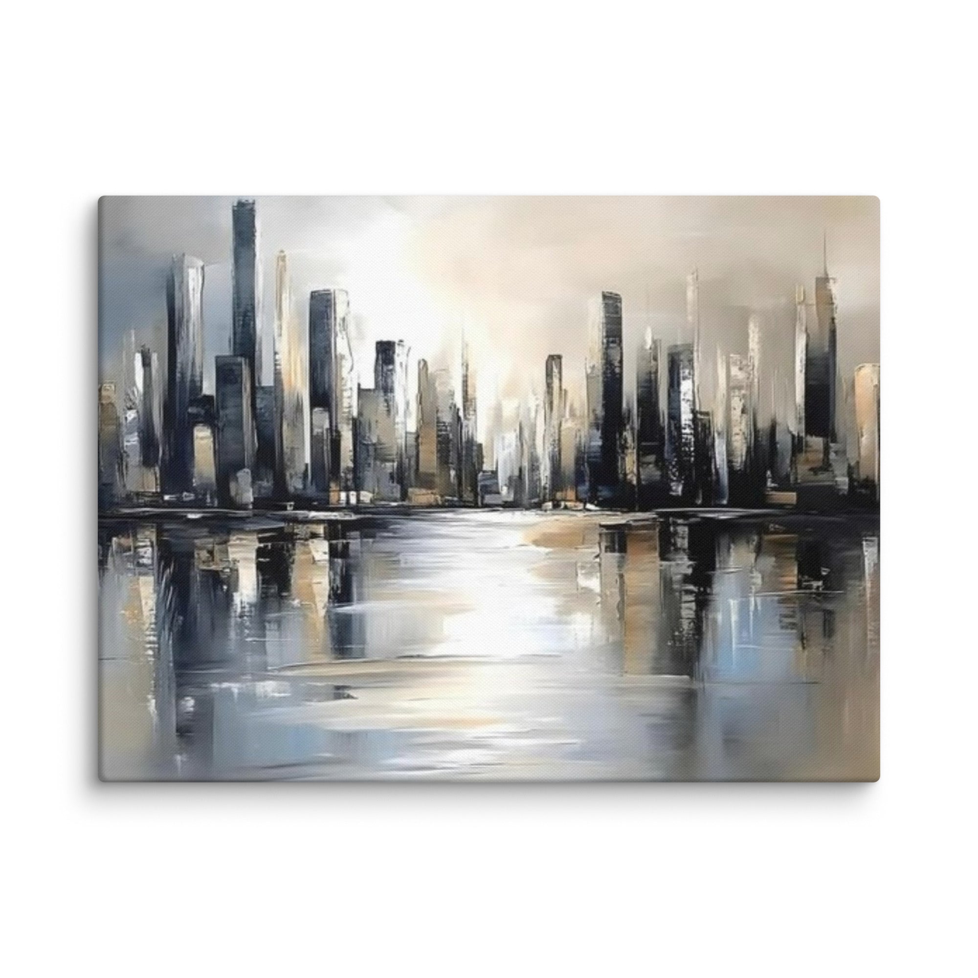 Sharps canvas print shown in wall display view in 18 x 24 inch large size