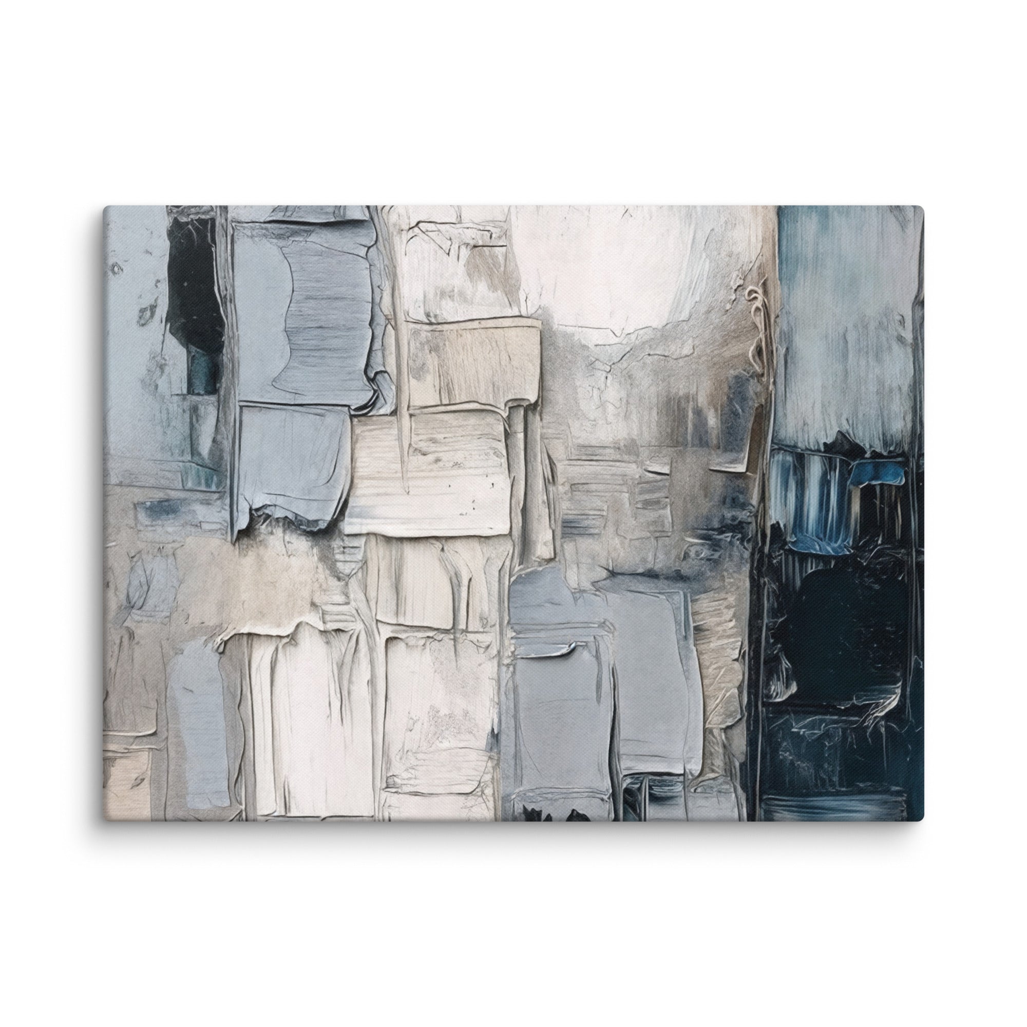 Haze canvas print shown in wall display view in 18 x 24 inch large size