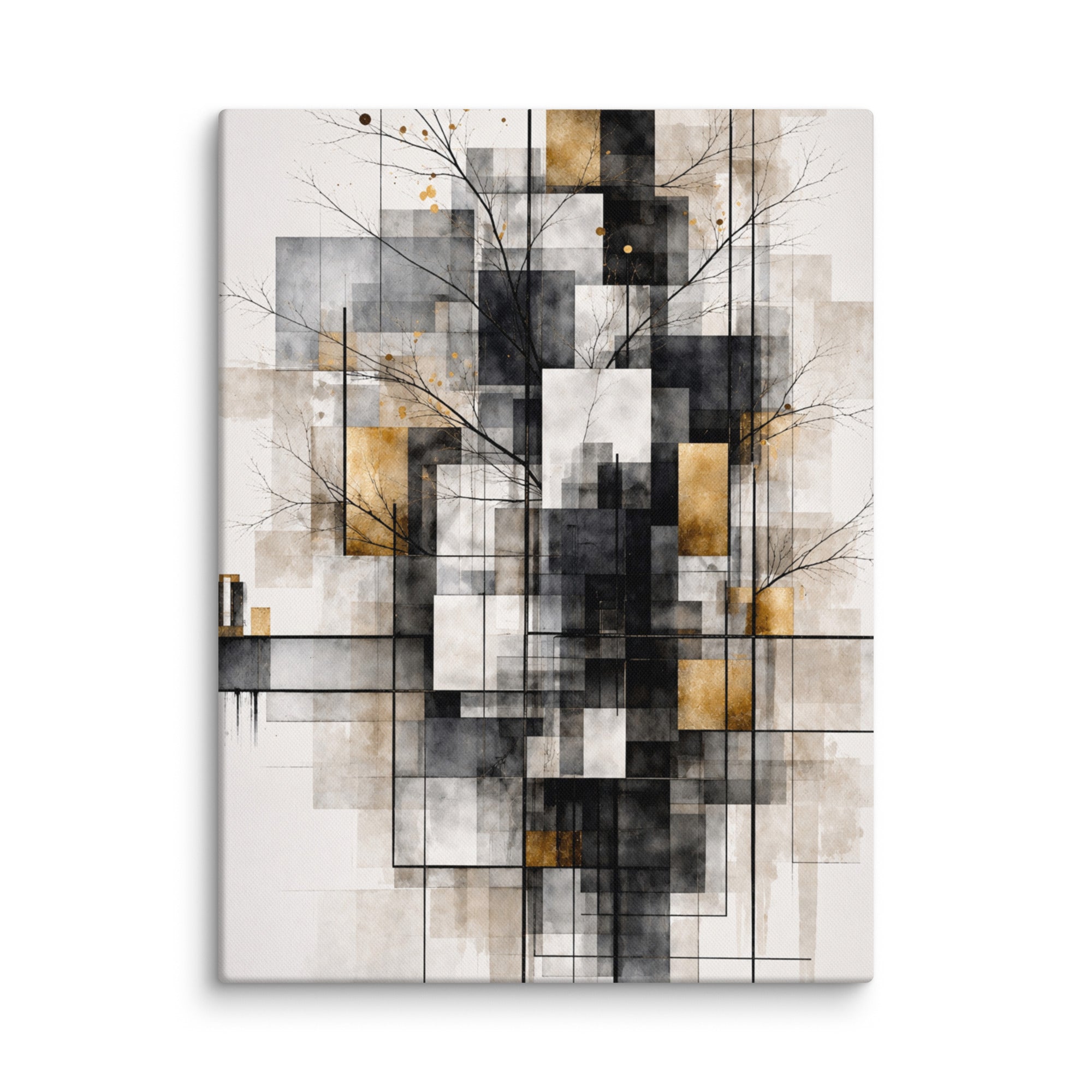 Avect canvas print shown in wall display view in 24 x 32 inch large size