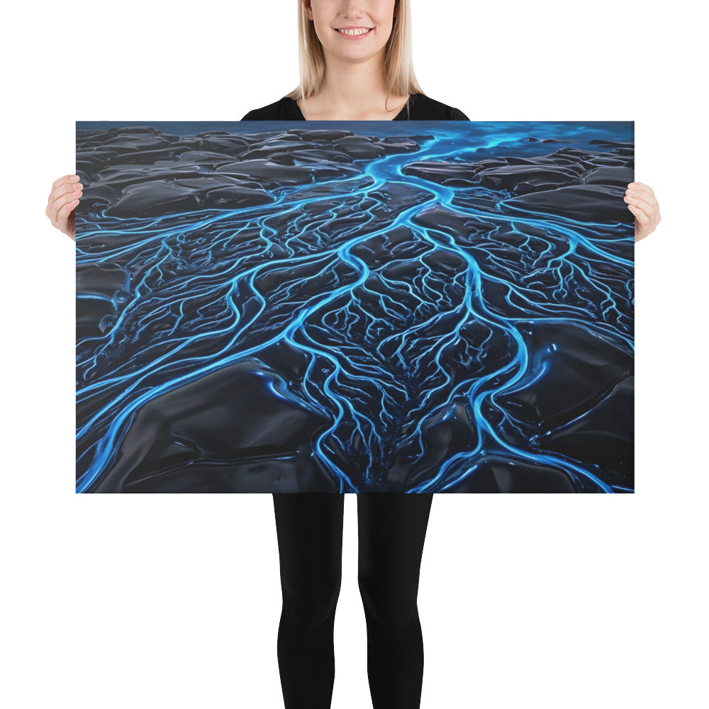 Caldera canvas print product image in 16 x 20 inch universal size