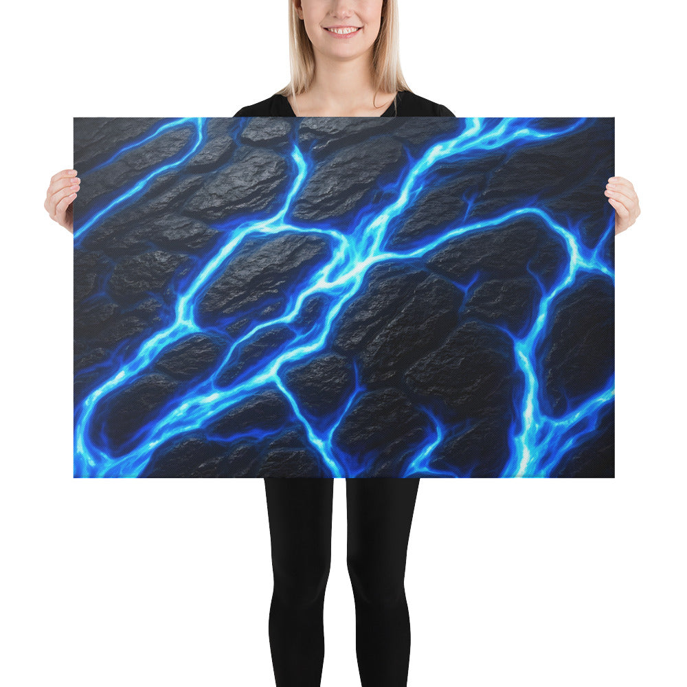 Fissure canvas print product image in 16 x 20 inch universal size