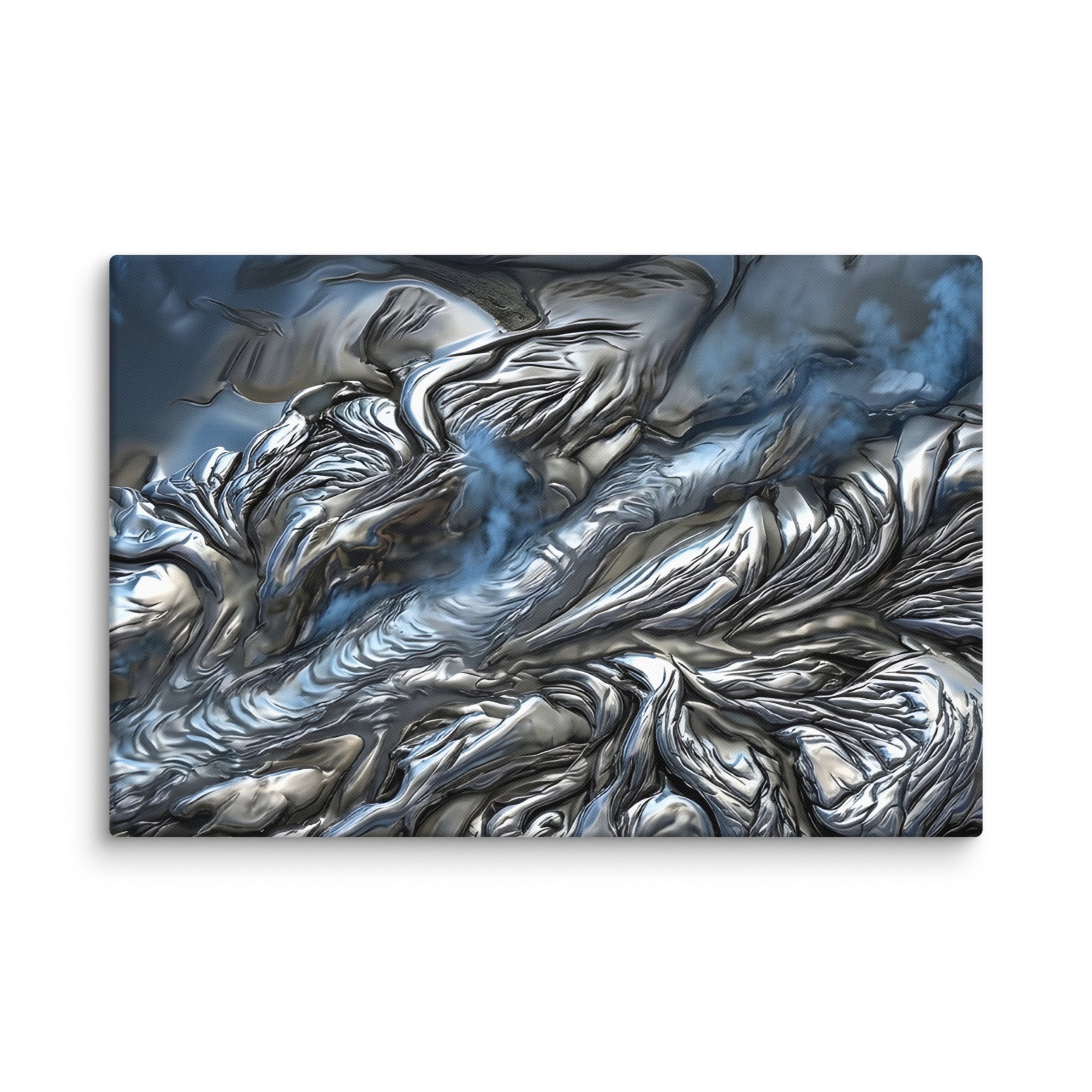 Andesite canvas print product view in 40 x 60 inch statement piece