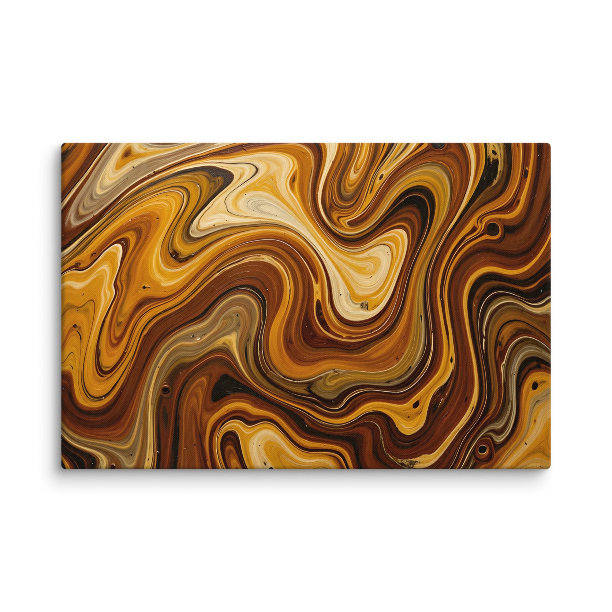 Molten Earth canvas print product view in 40 x 60 inch statement piece