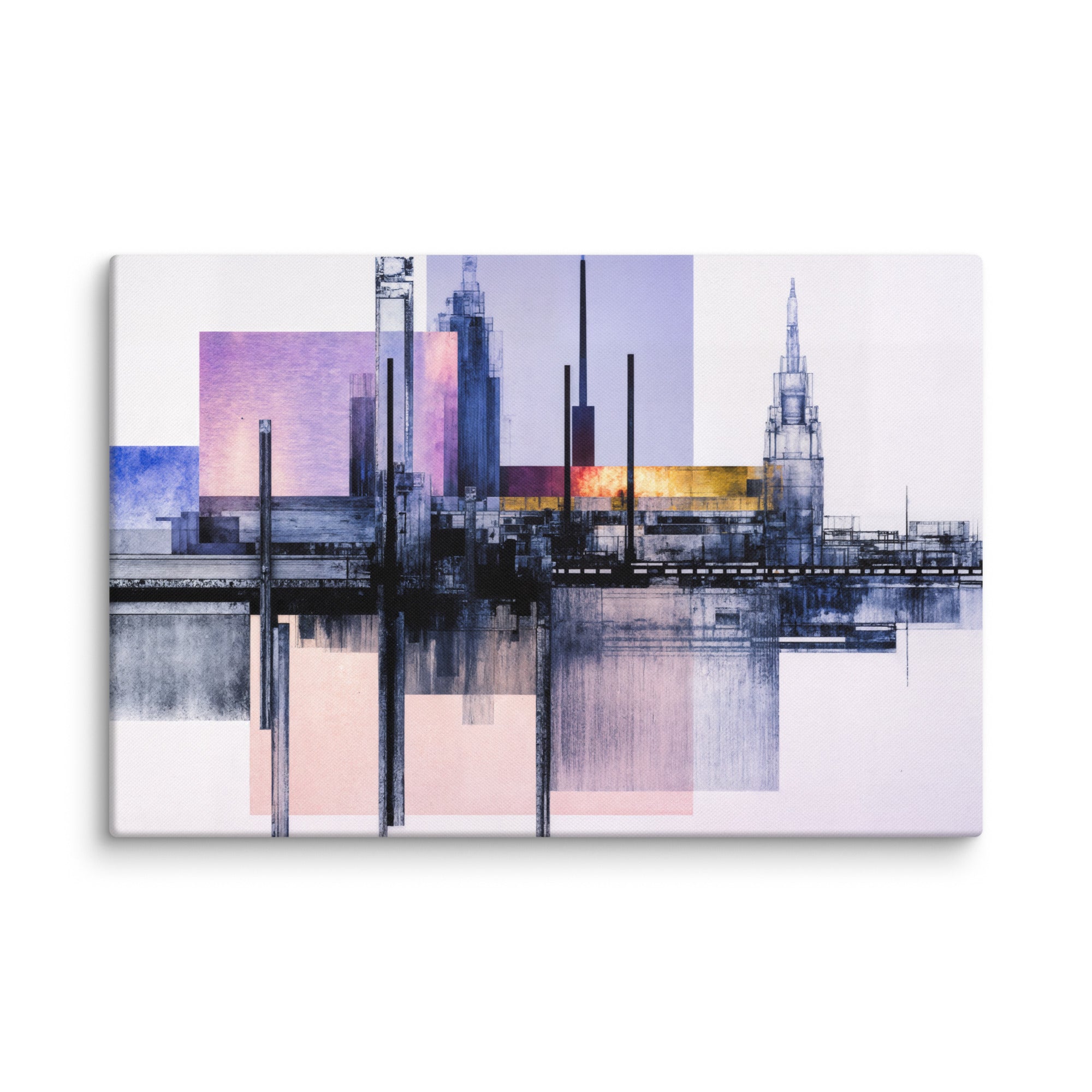 Escapes wall art product image as a canvas print in 32 x 48 inch statement piece