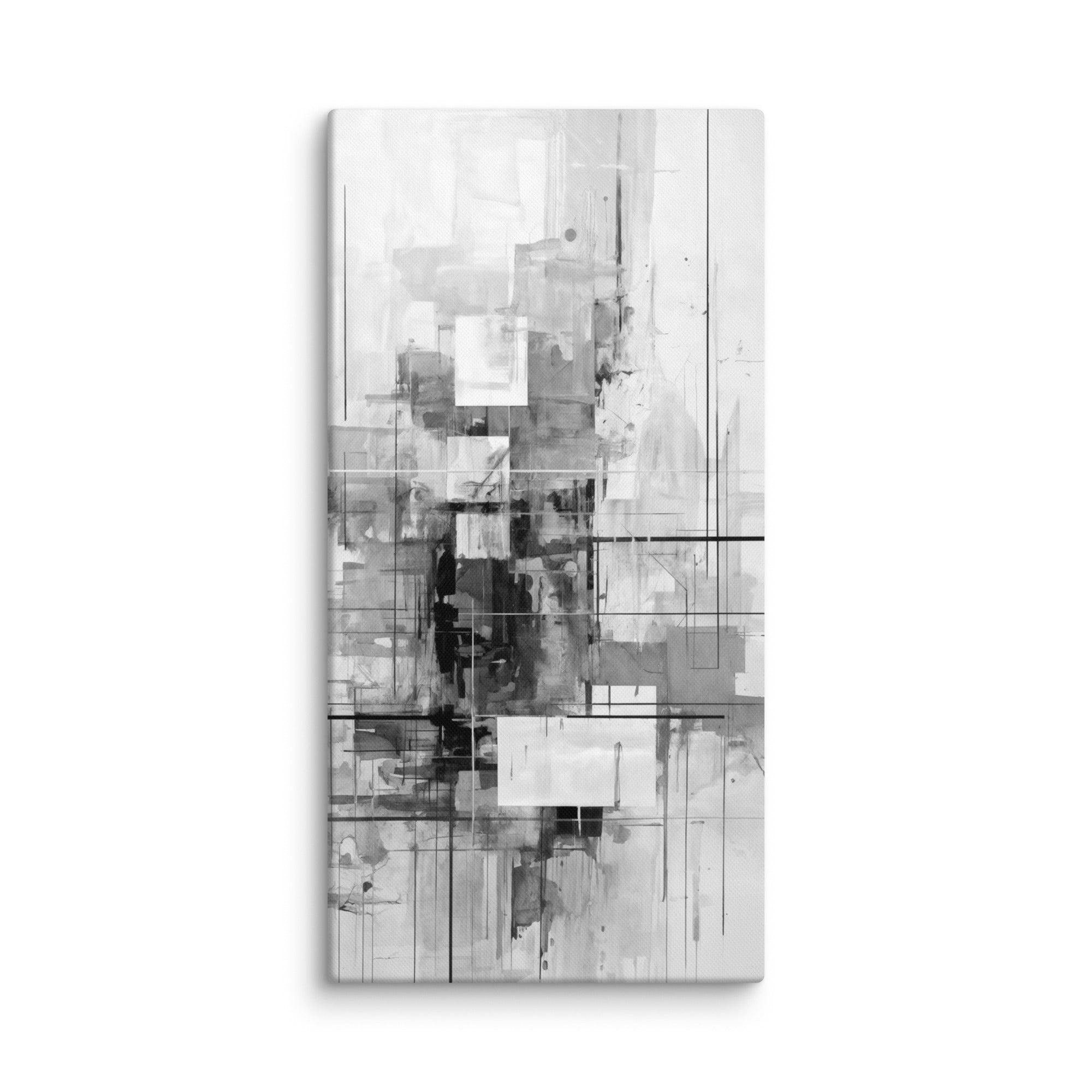 Betrayal canvas urban shown in wall display view in 24 x 36 inch statement piece