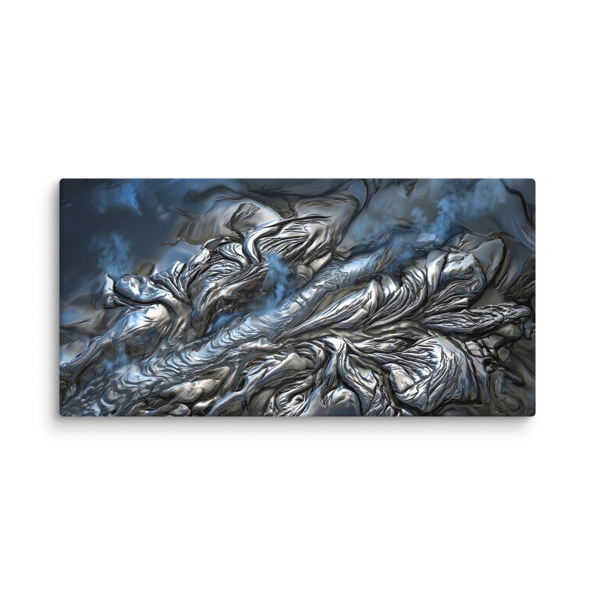 Andesite wall art product image as a canvas print in 18 x 26 inch large size