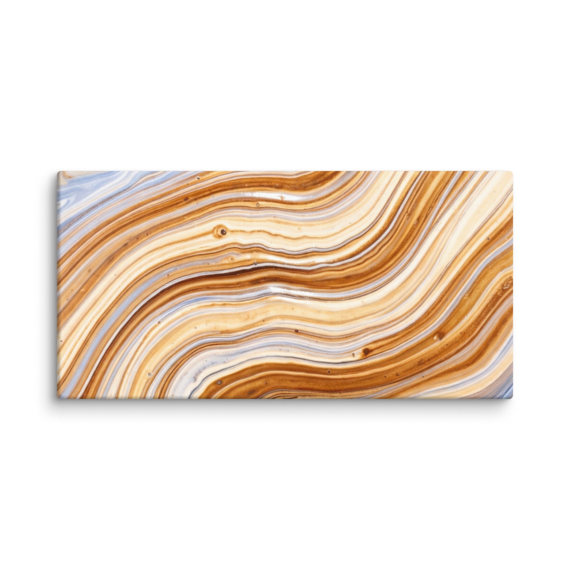 Dune canvas print shown in wall display view in 20 x 40 inch statement piece