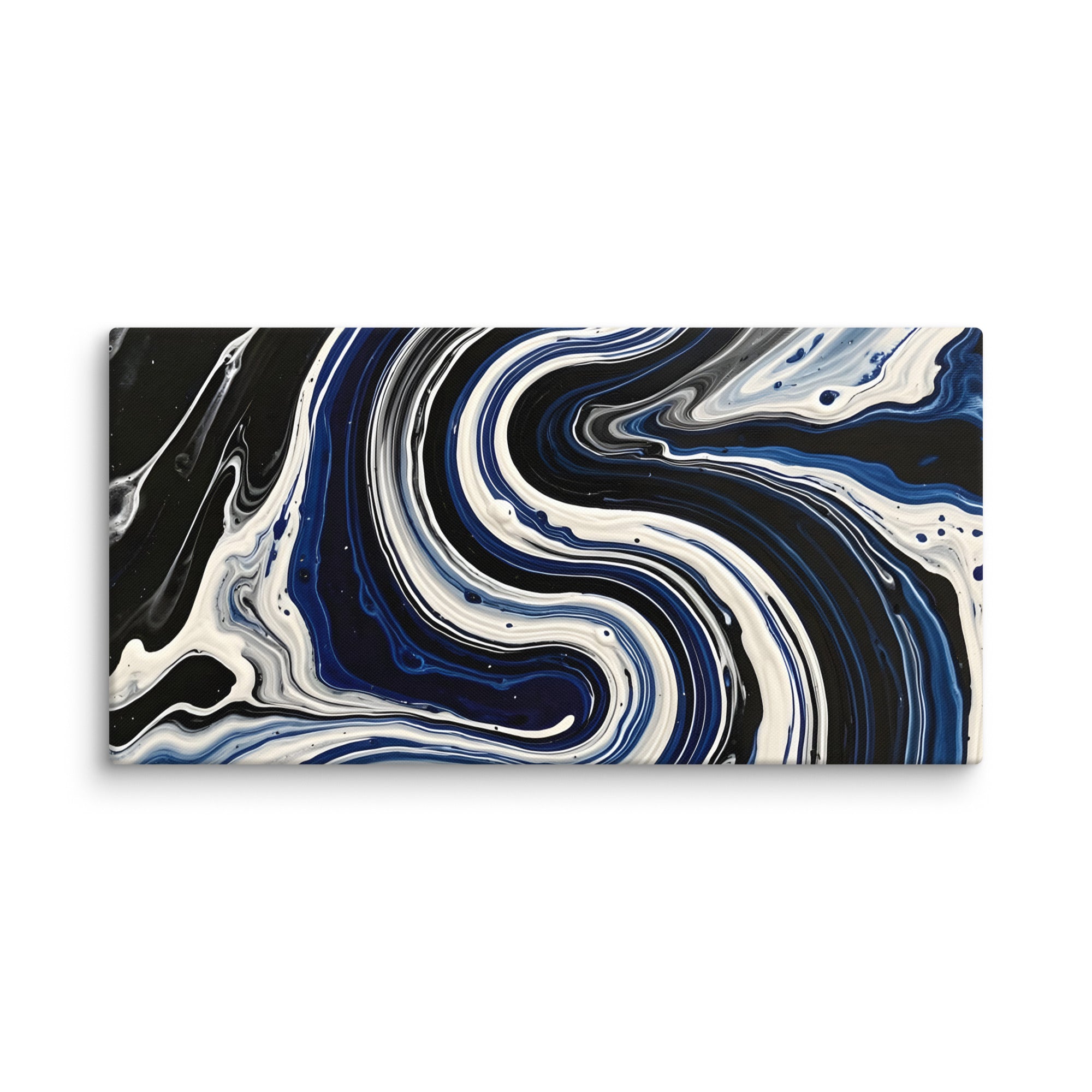 Midnight Surge wall art product image as a canvas print in 18 x 26 inch large size