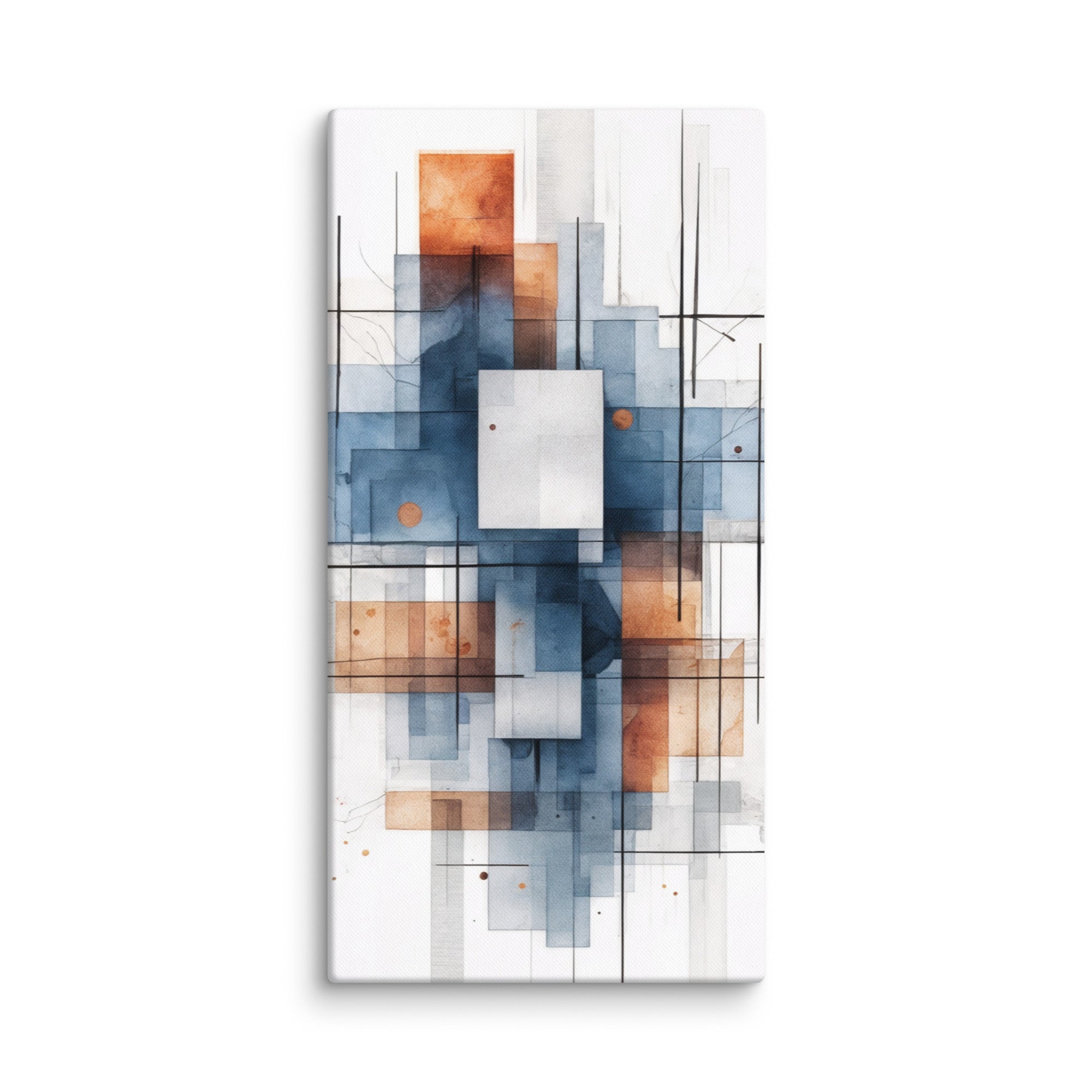 Early canvas print front-facing product image in 12 x 36 inch large size