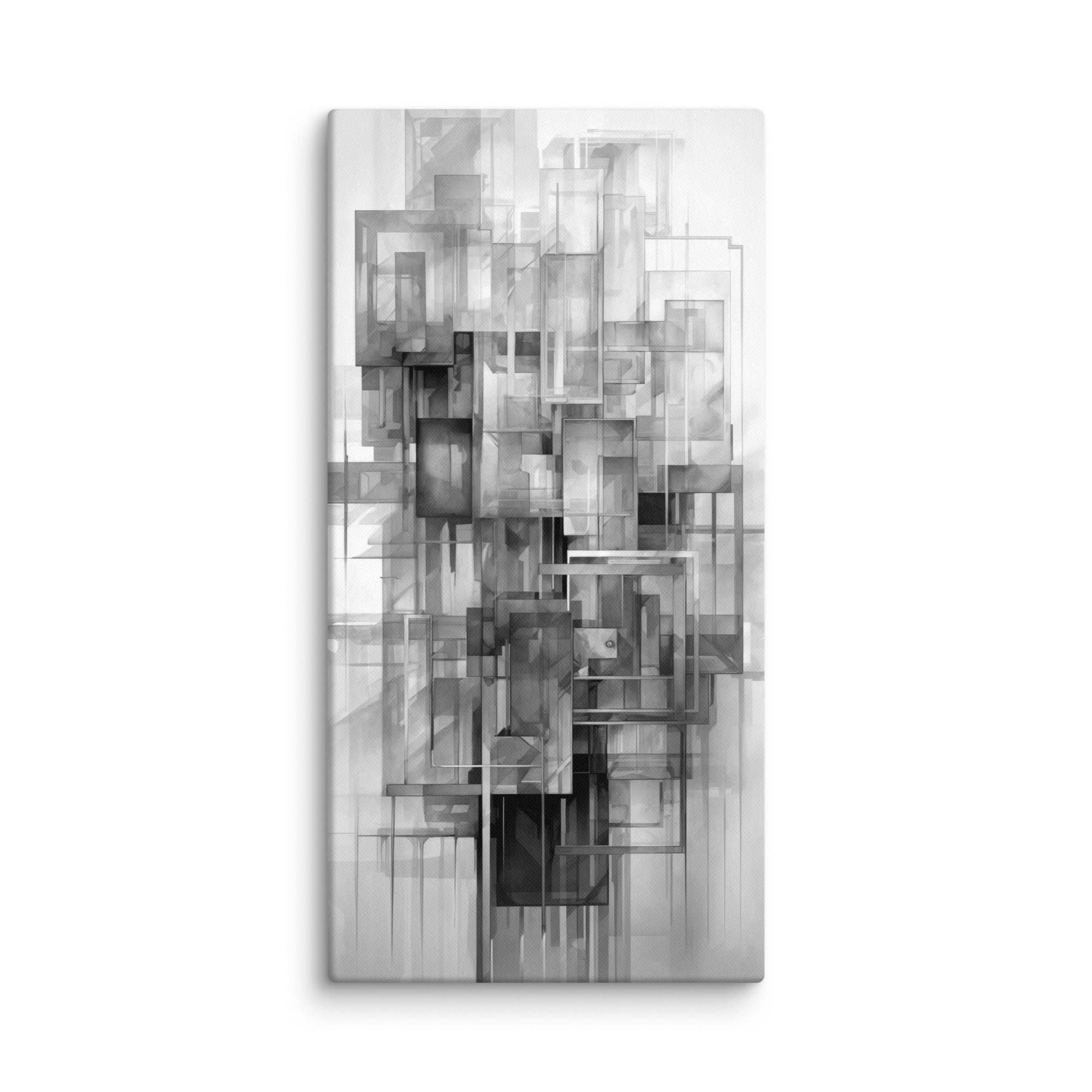 Yesterday canvas print, wall display view in 30 x 60 inch statement piece