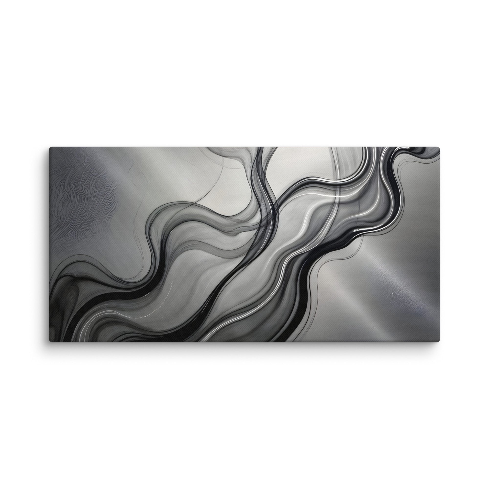 Smoke canvas print front-facing product image in 20 x 20 inch universal size