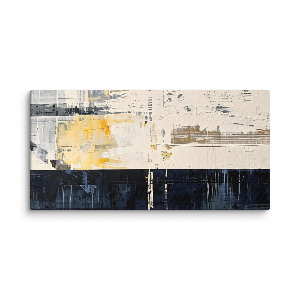 Printful official Canvas mockup - 24″×48″