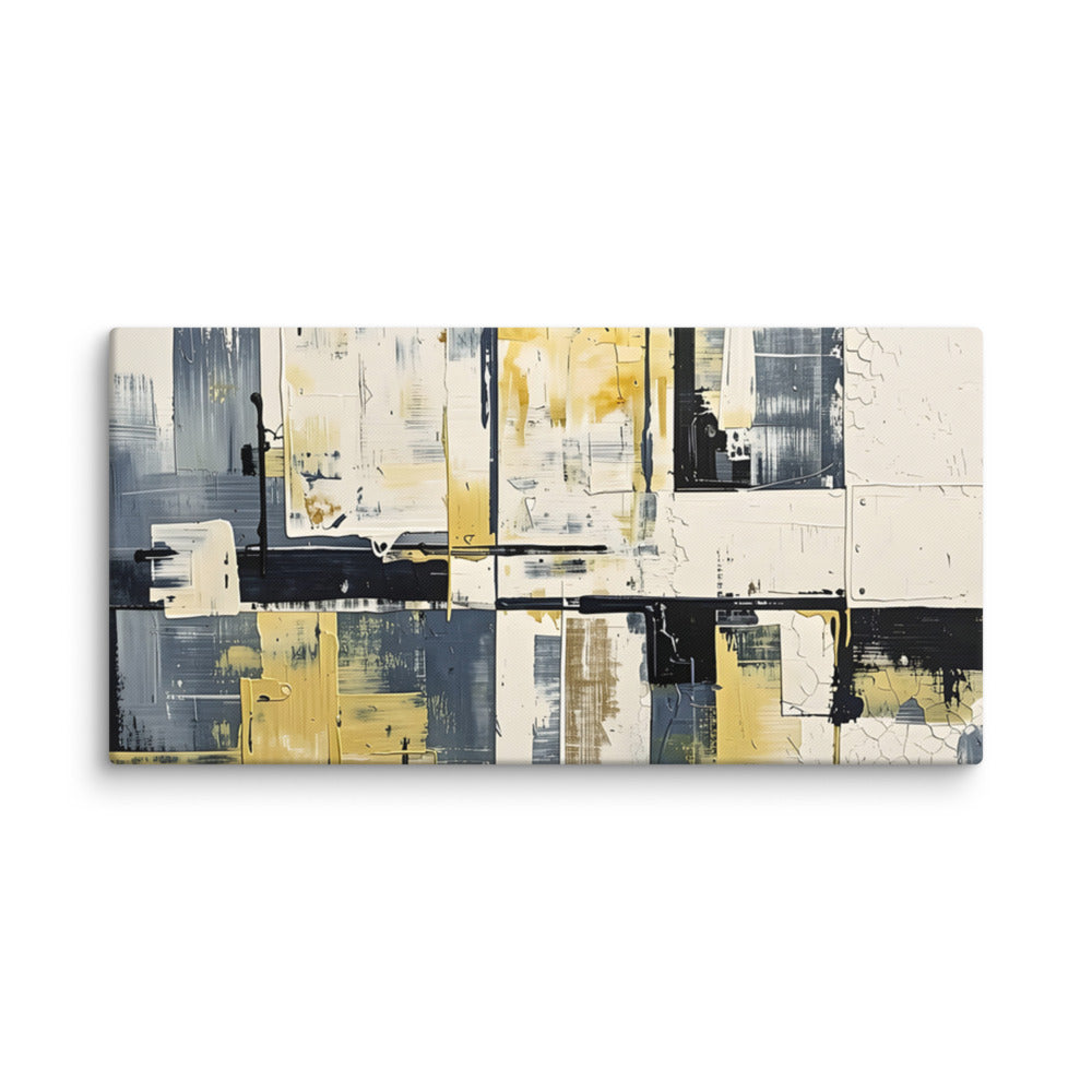 Printful official Canvas mockup - 24″×48″
