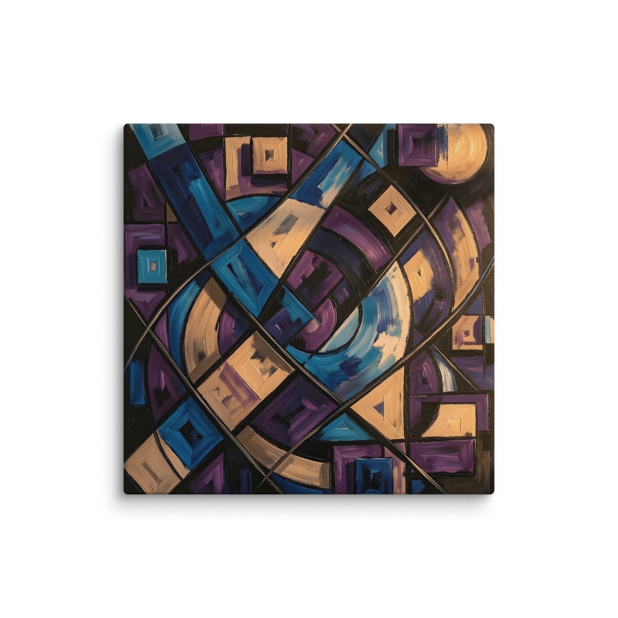 Relic canvas print, wall display view in 26 x 26 inch large size