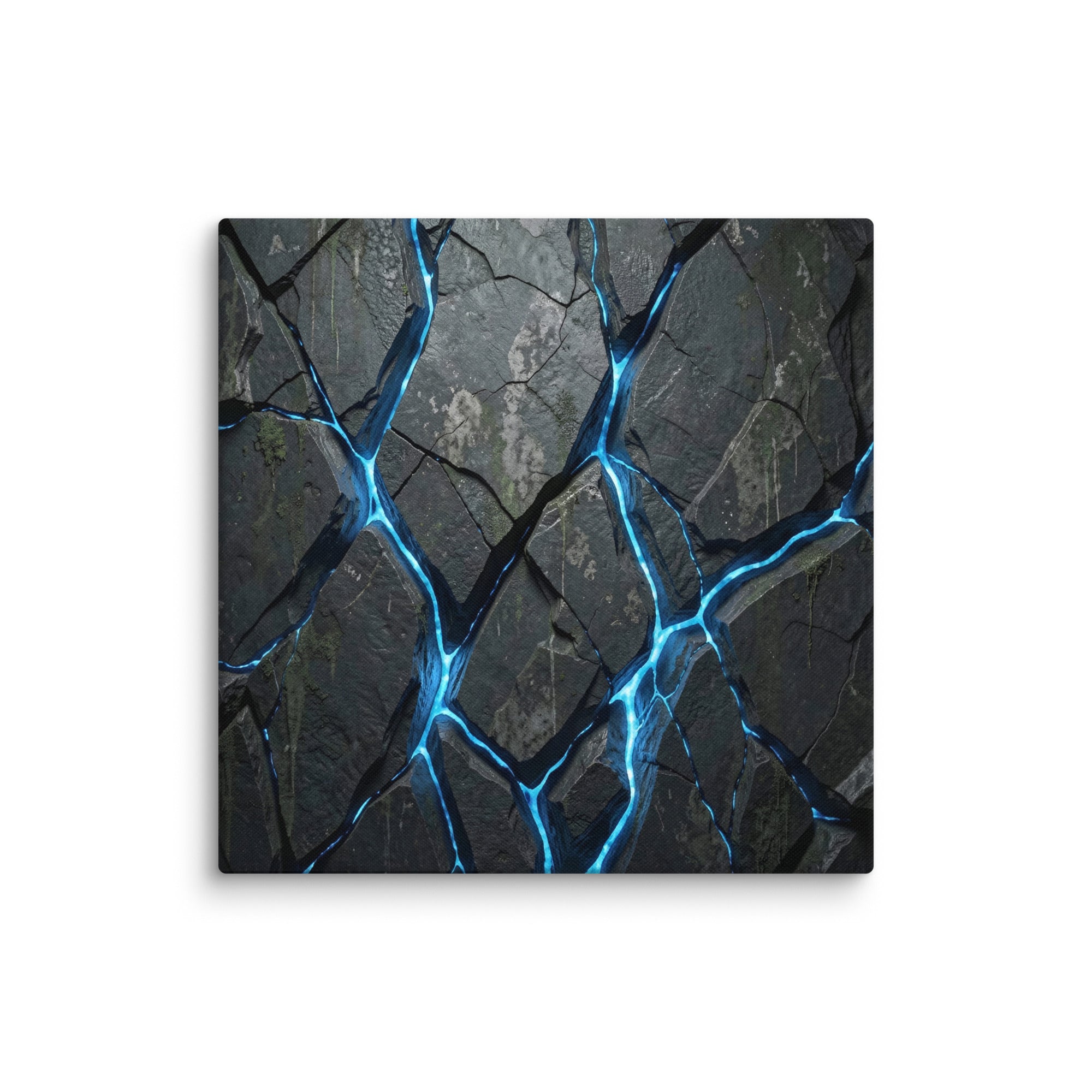 Igneous canvas print front-facing product image in 24 x 24 inch large size