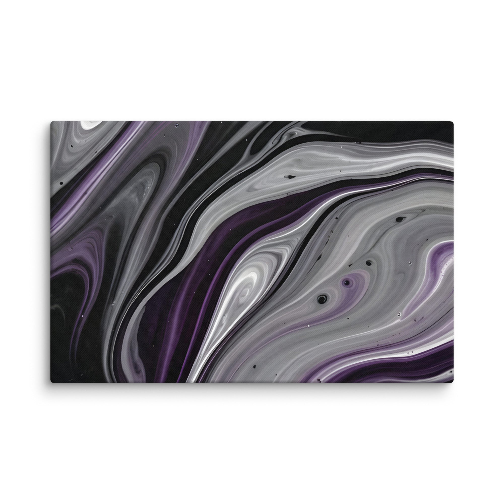 Amethyst Flow canvas print wall display image in 20 x 24 inch large size