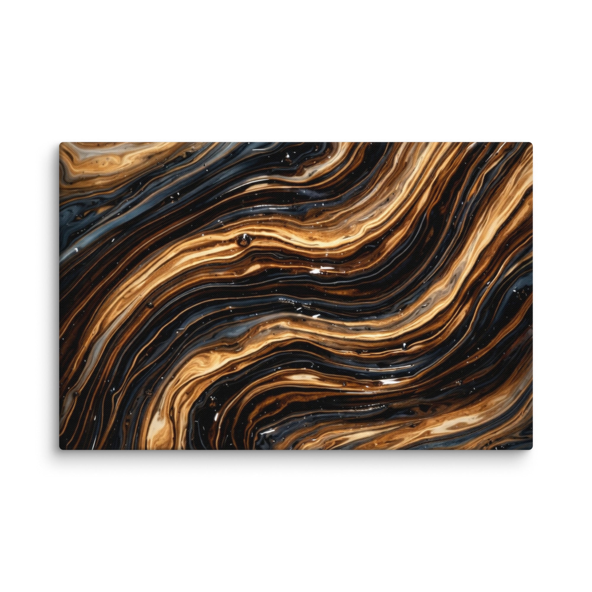 Amber canvas print front-facing product image in 24 x 24 inch large size