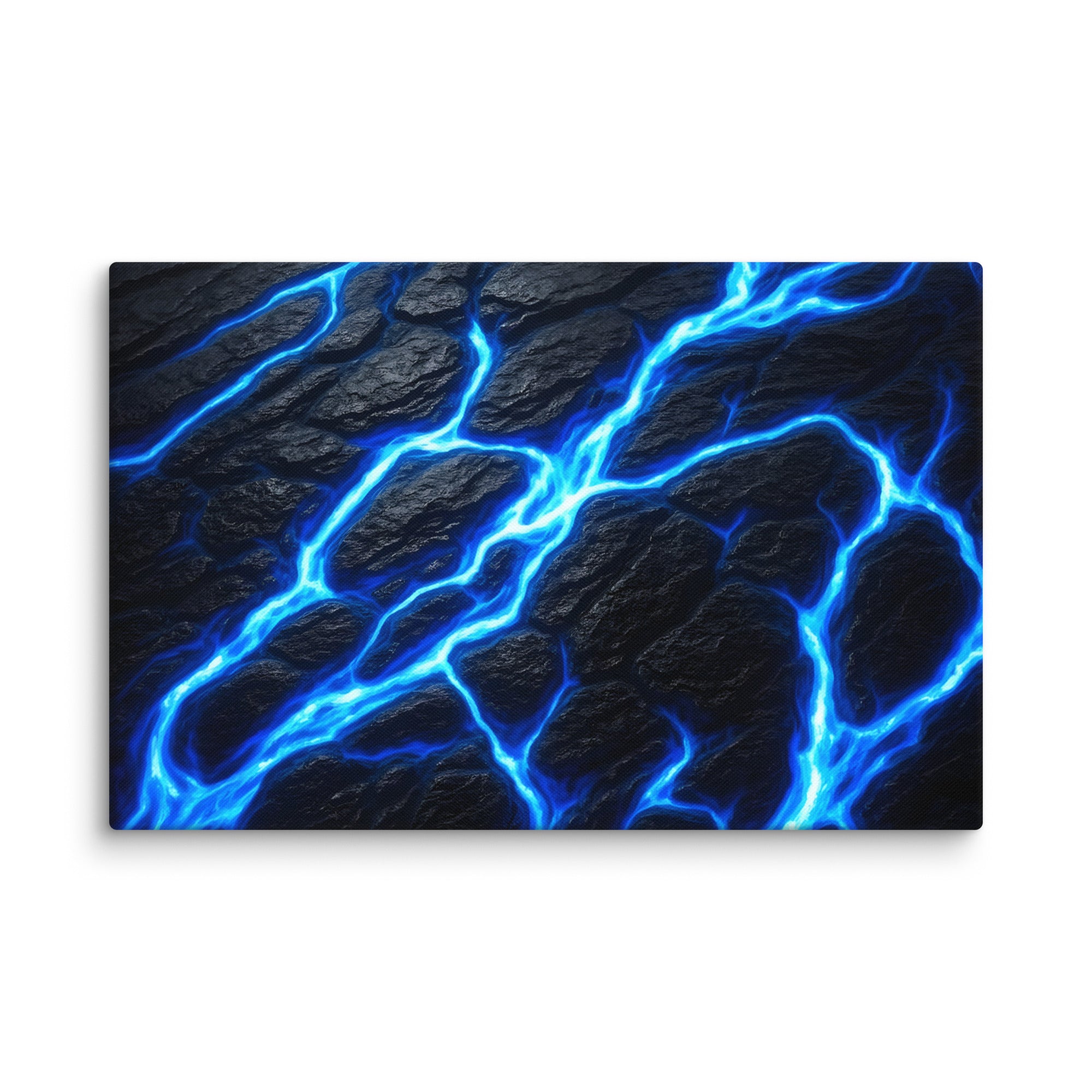 Fissure canvas print front-facing product image in 30 x 40 inch statement piece