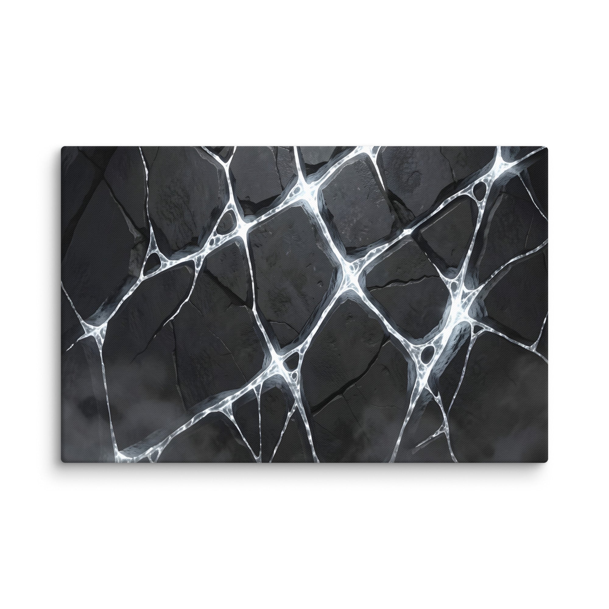 Pumice canvas print front-facing product image in 24 x 24 inch large size