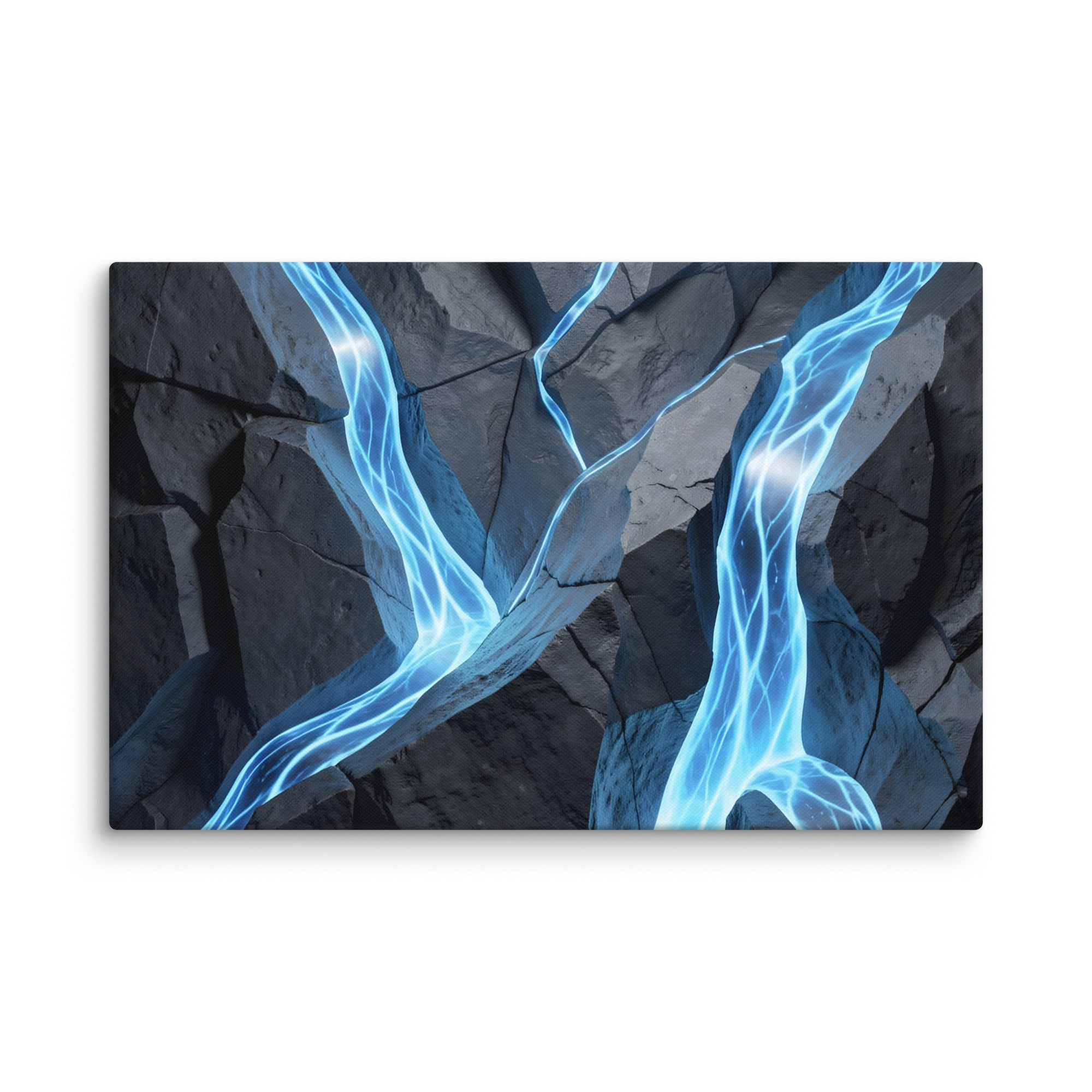 Tephra canvas print product mockup in 24 x 32 inch large size