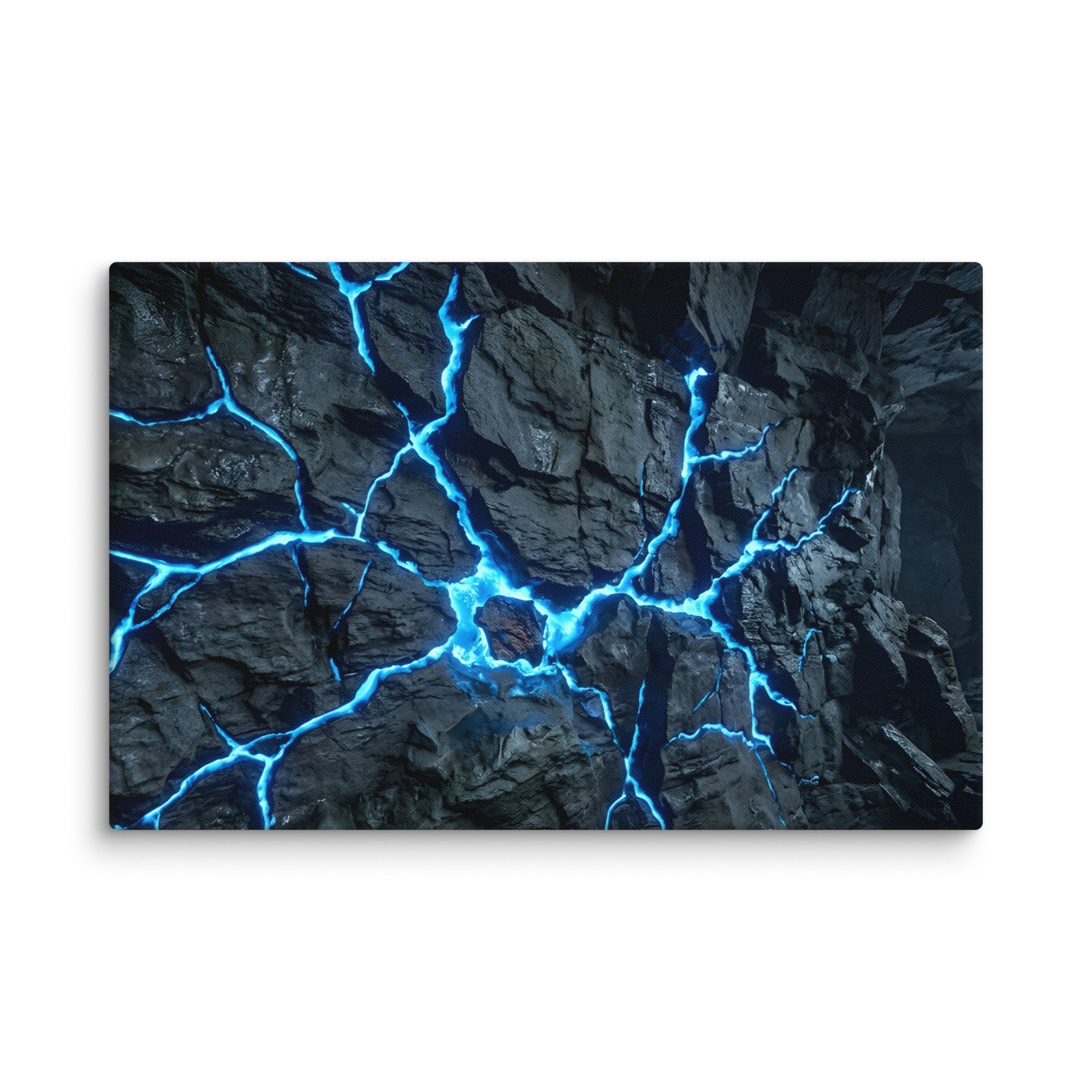 Vesicle canvas print product mockup in 24 x 32 inch large size