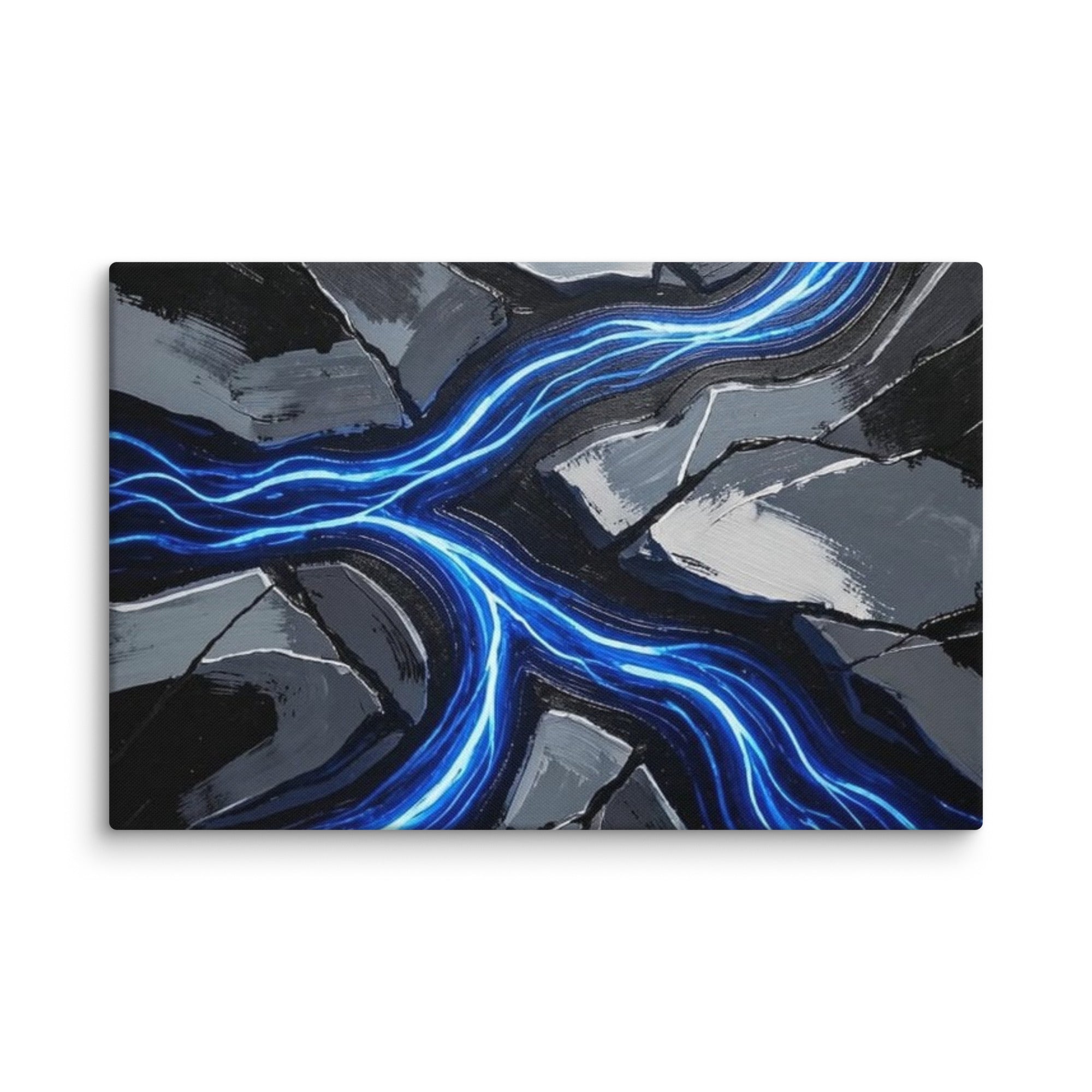 Viscous canvas print product mockup in 24 x 32 inch large size