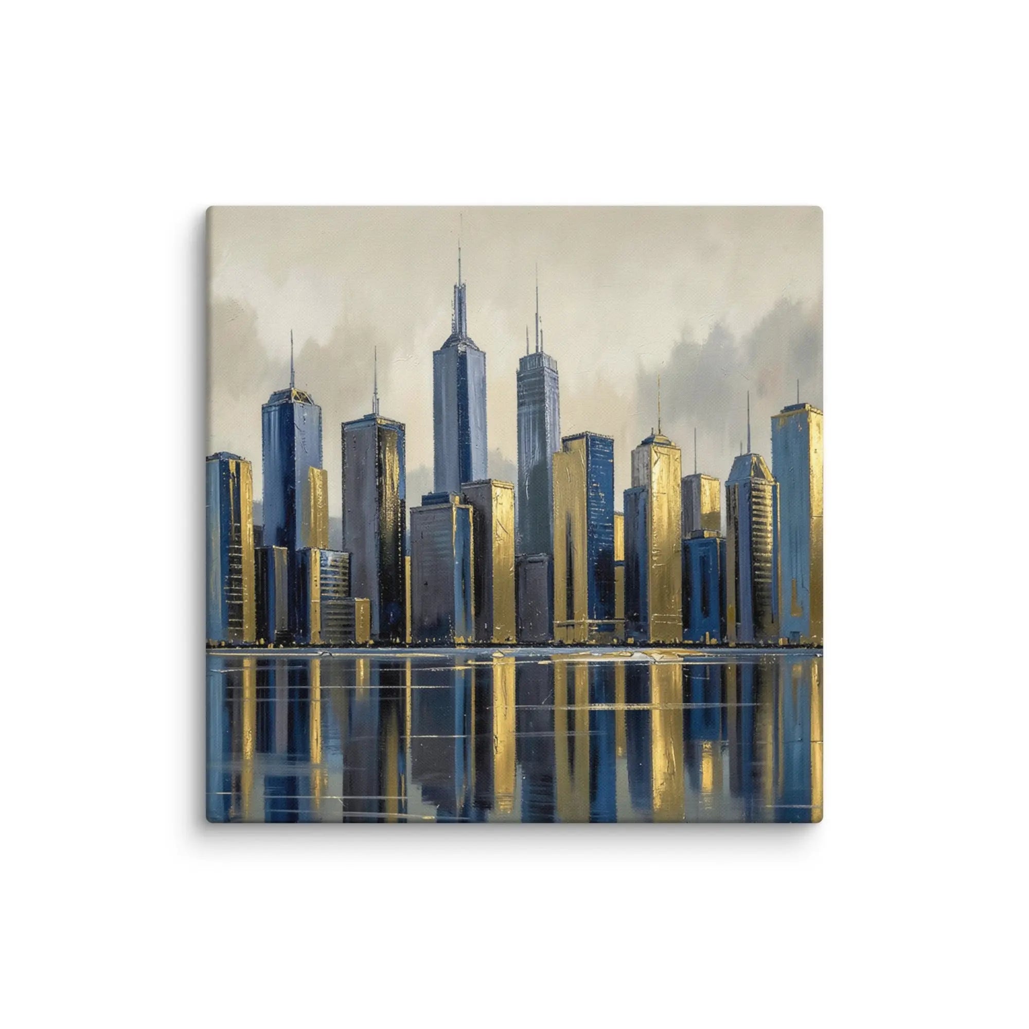 Lumina canvas skyline wall display image in 28 x 28 inch large size