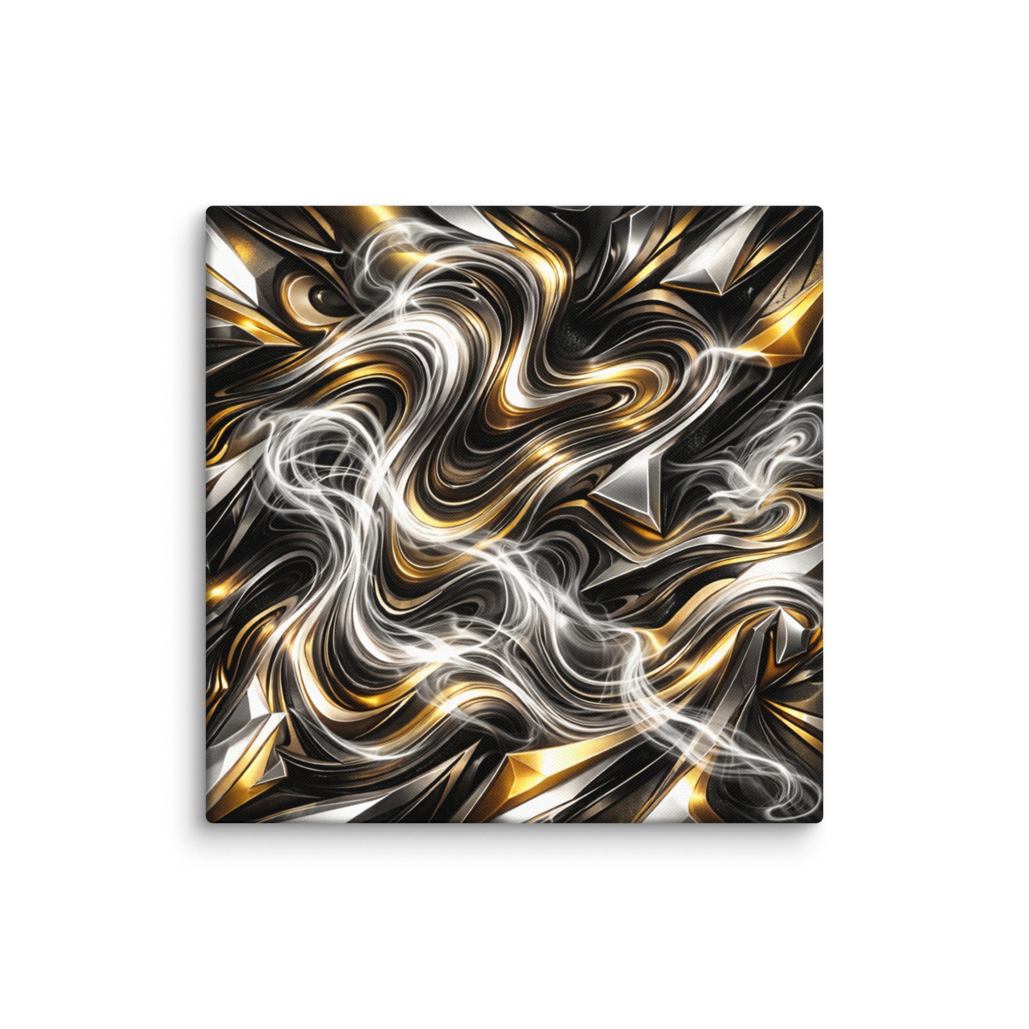 Ouro canvas print product mockup in 20 x 28 inch large size