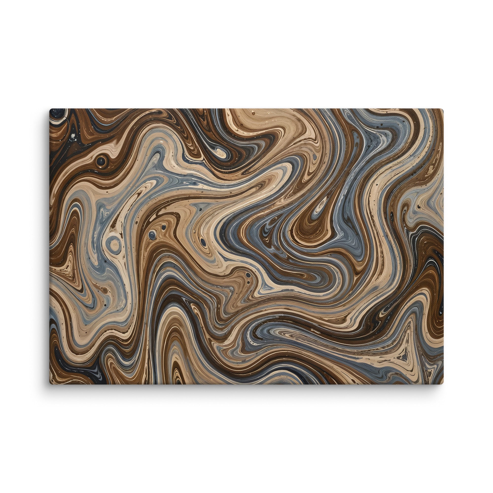 Café Mocha canvas print wall display image in 24 x 30 inch large size