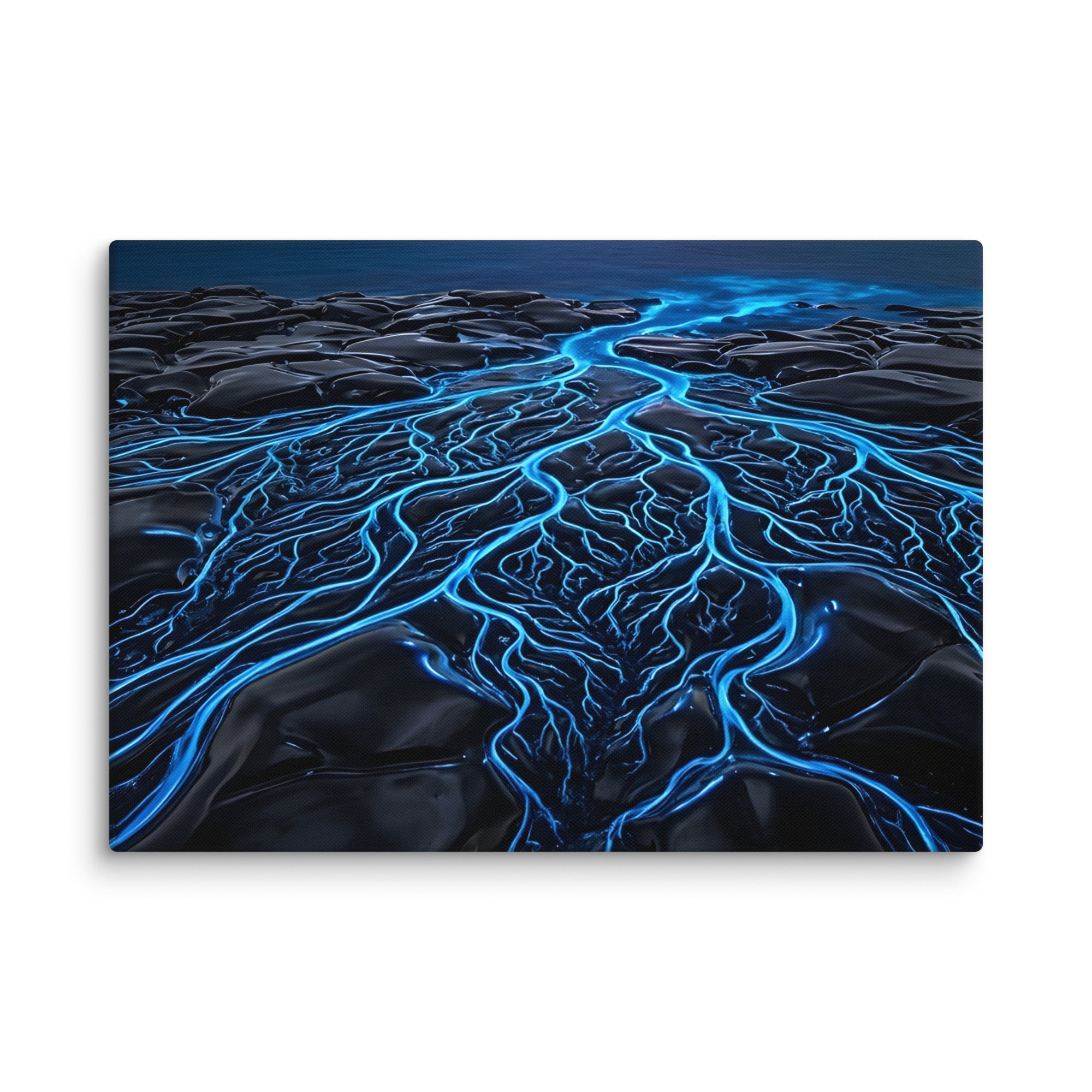 Caldera canvas print wall display image in 30 x 60 inch statement piece