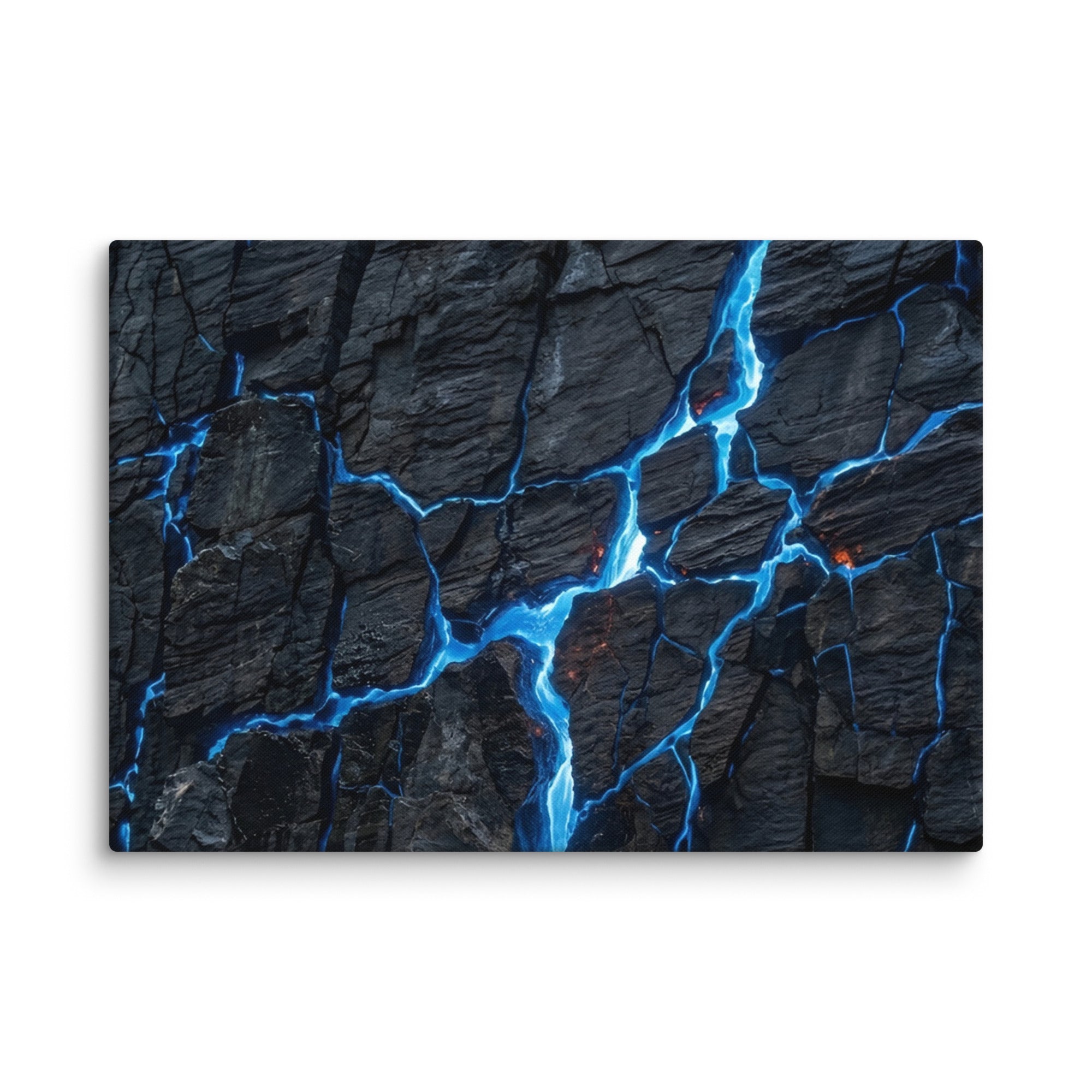 Effusions canvas print product view in 32 x 32 inch statement piece