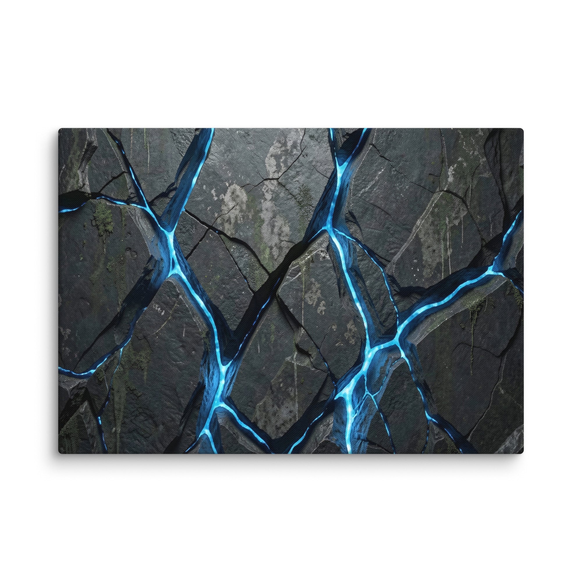 Igneous canvas print product view in 24 x 36 inch statement piece
