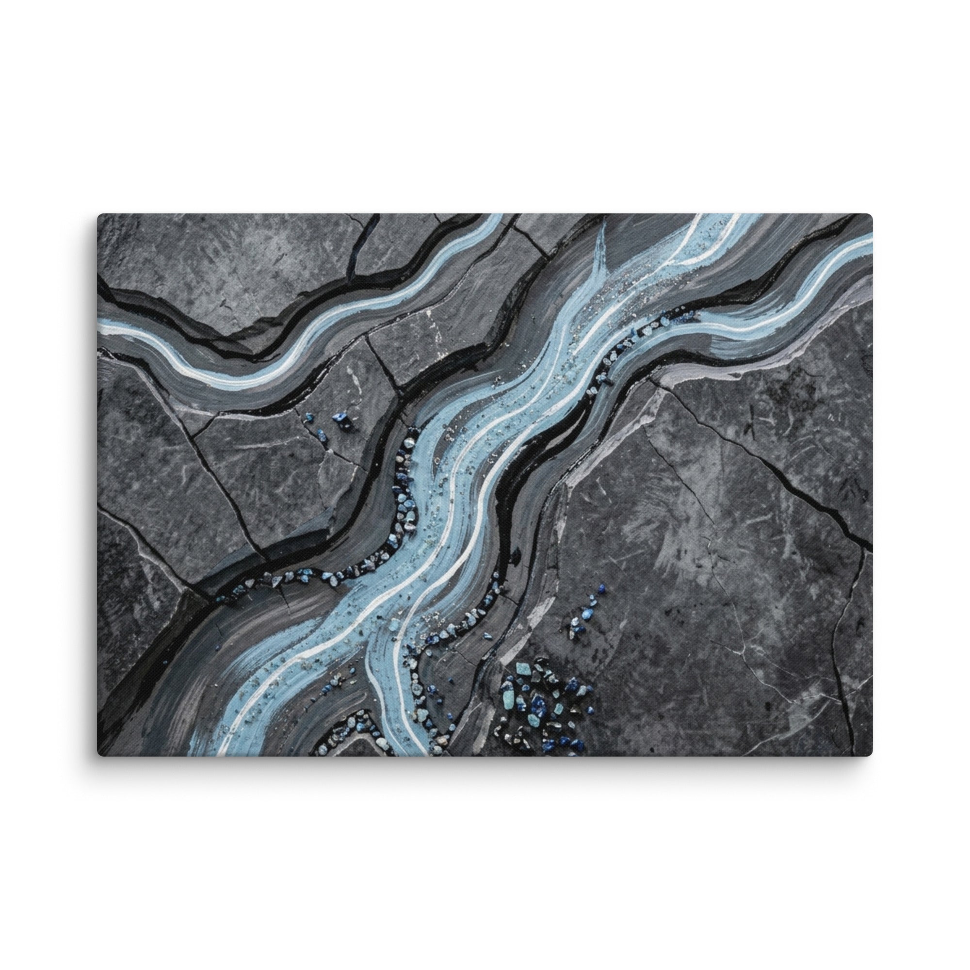 Viscosity canvas print product view in 24 x 36 inch statement piece