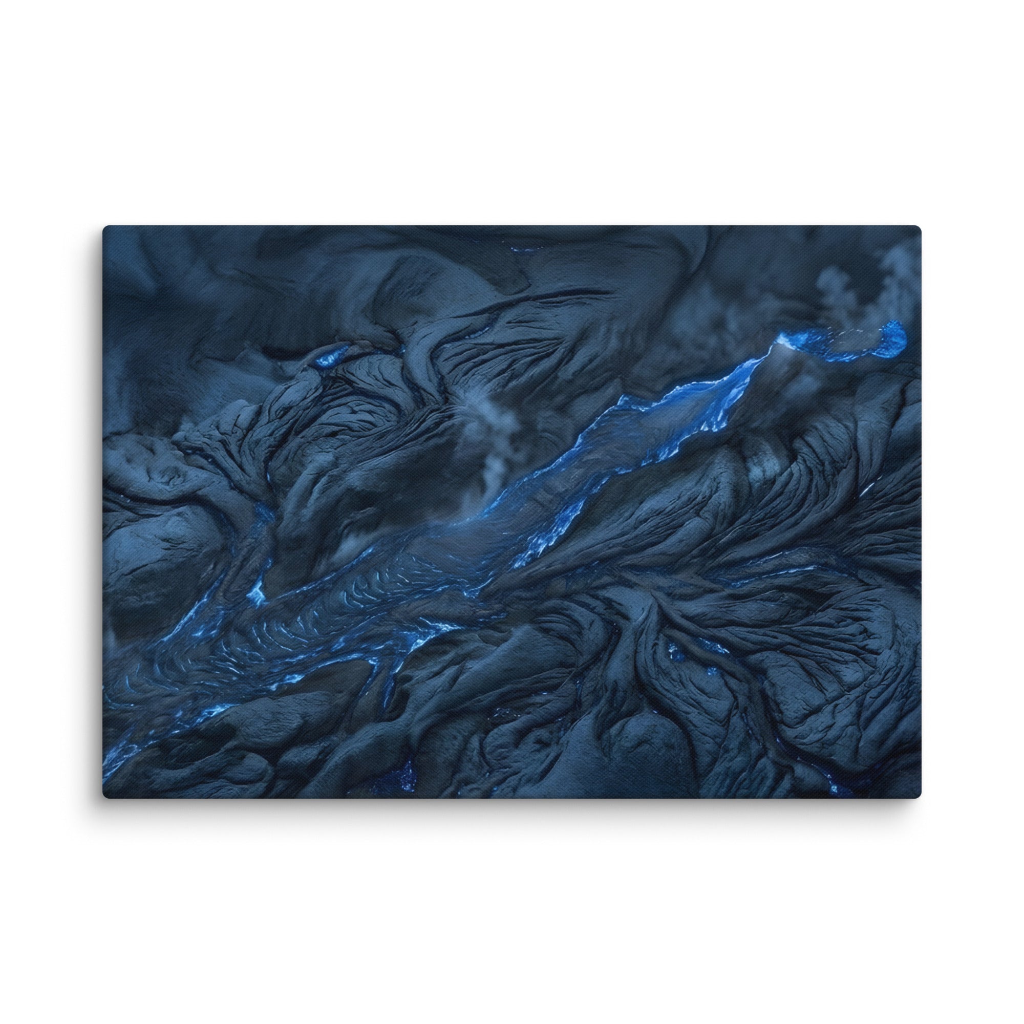 Vent canvas print product mockup in 32 x 32 inch statement piece