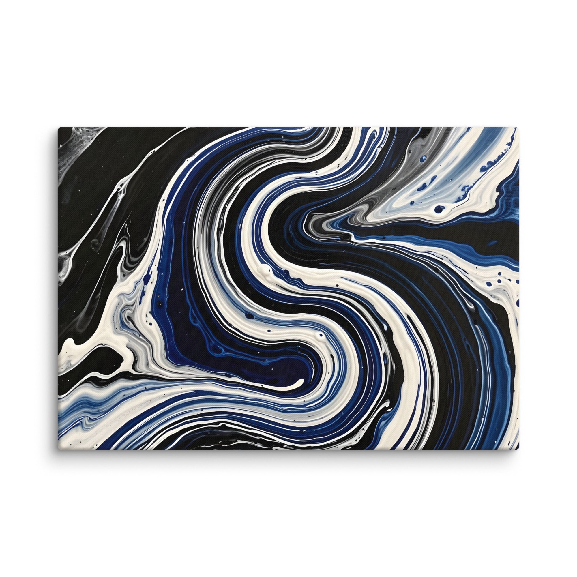 Midnight Surge canvas print product view in 20 x 30 inch large size