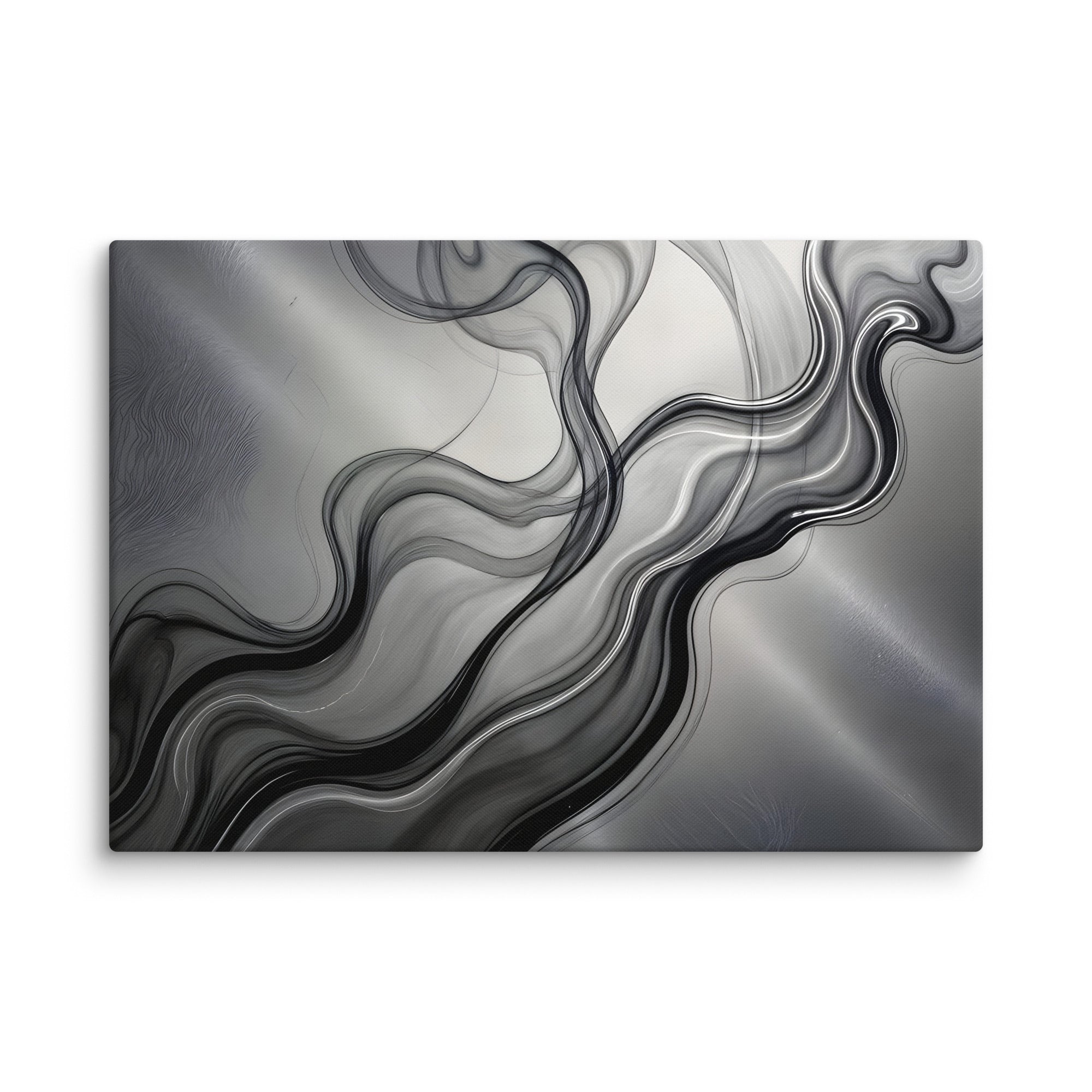 Smoke canvas print image for product listing in 20 x 40 inch statement piece