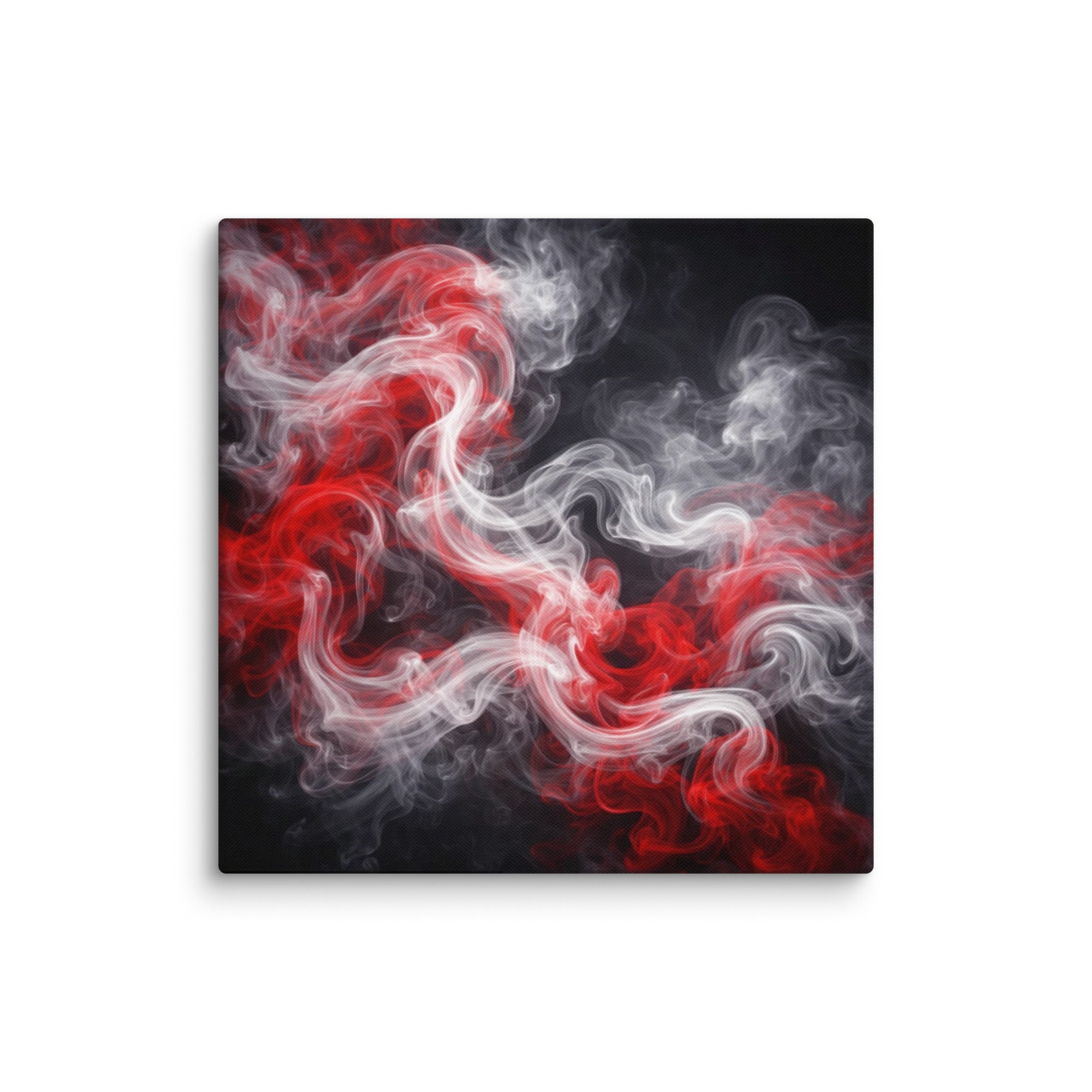 Charged canvas print product image in 30 x 30 inch statement piece