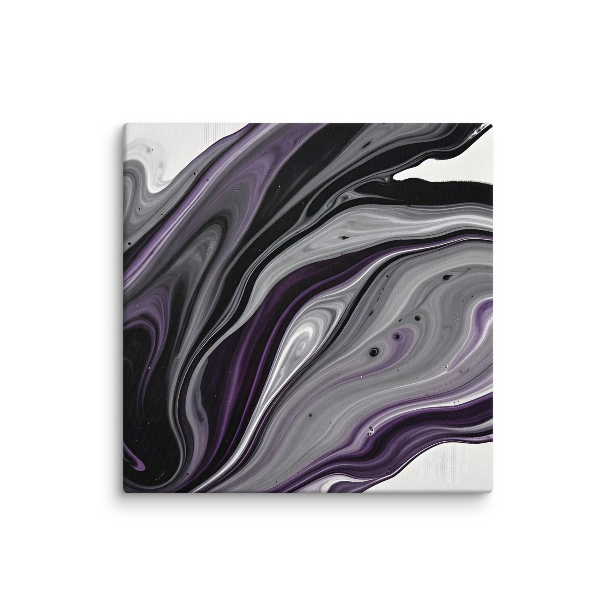 Amethyst Flow canvas print image for product listing in 20 x 40 inch statement piece